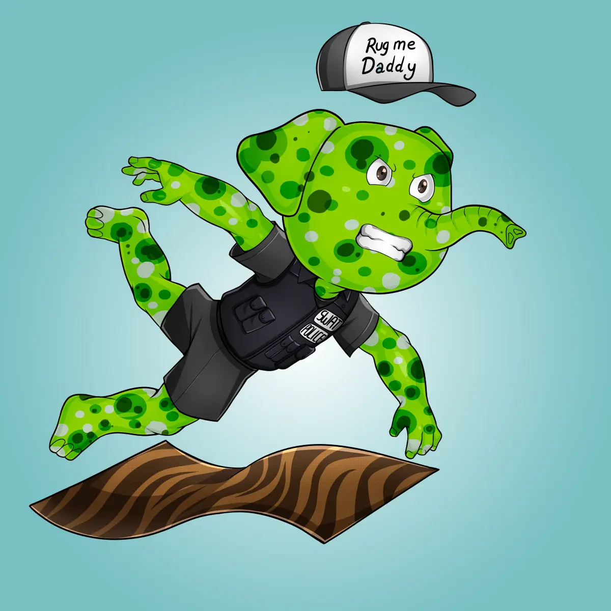 Rug Friends  #2855 NFT on Algorand