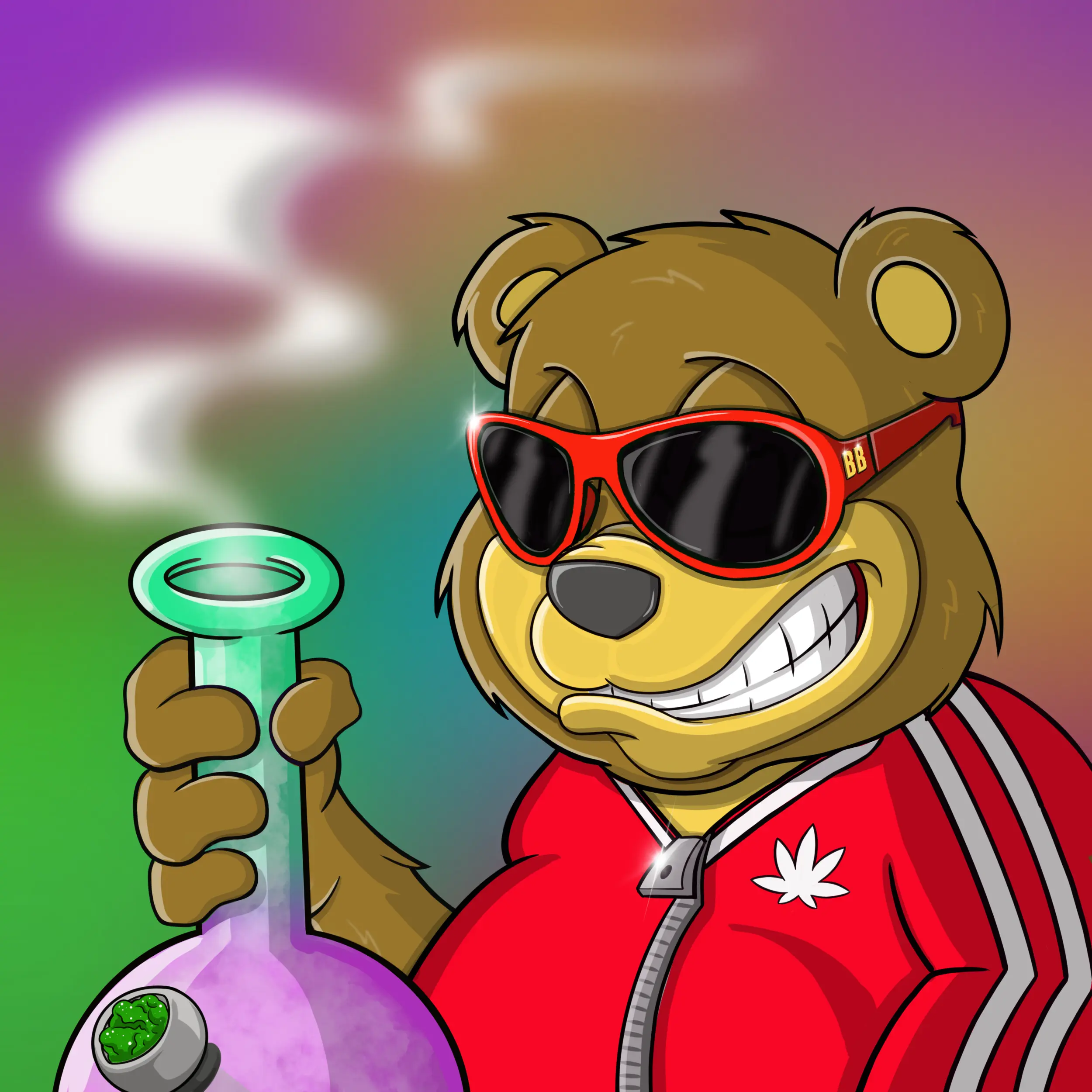 Burnin Bears #1659 NFT on Algorand