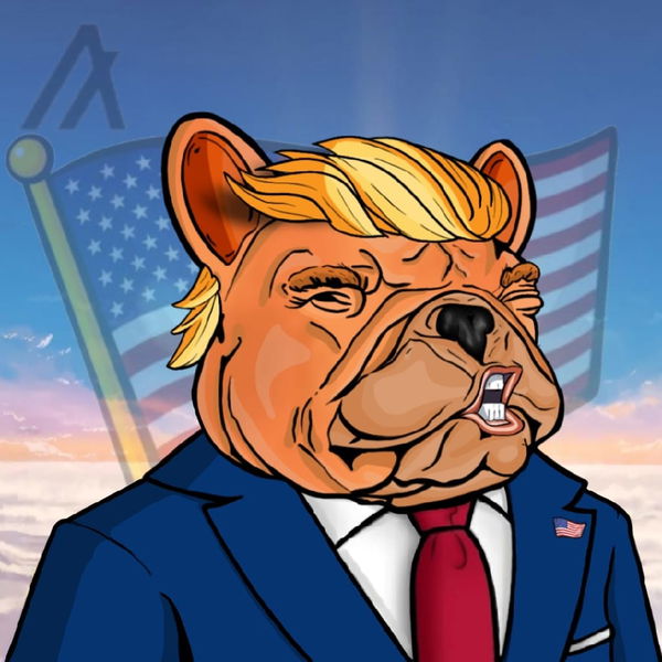 An image of Algo Frenchies #110 Donald Trump