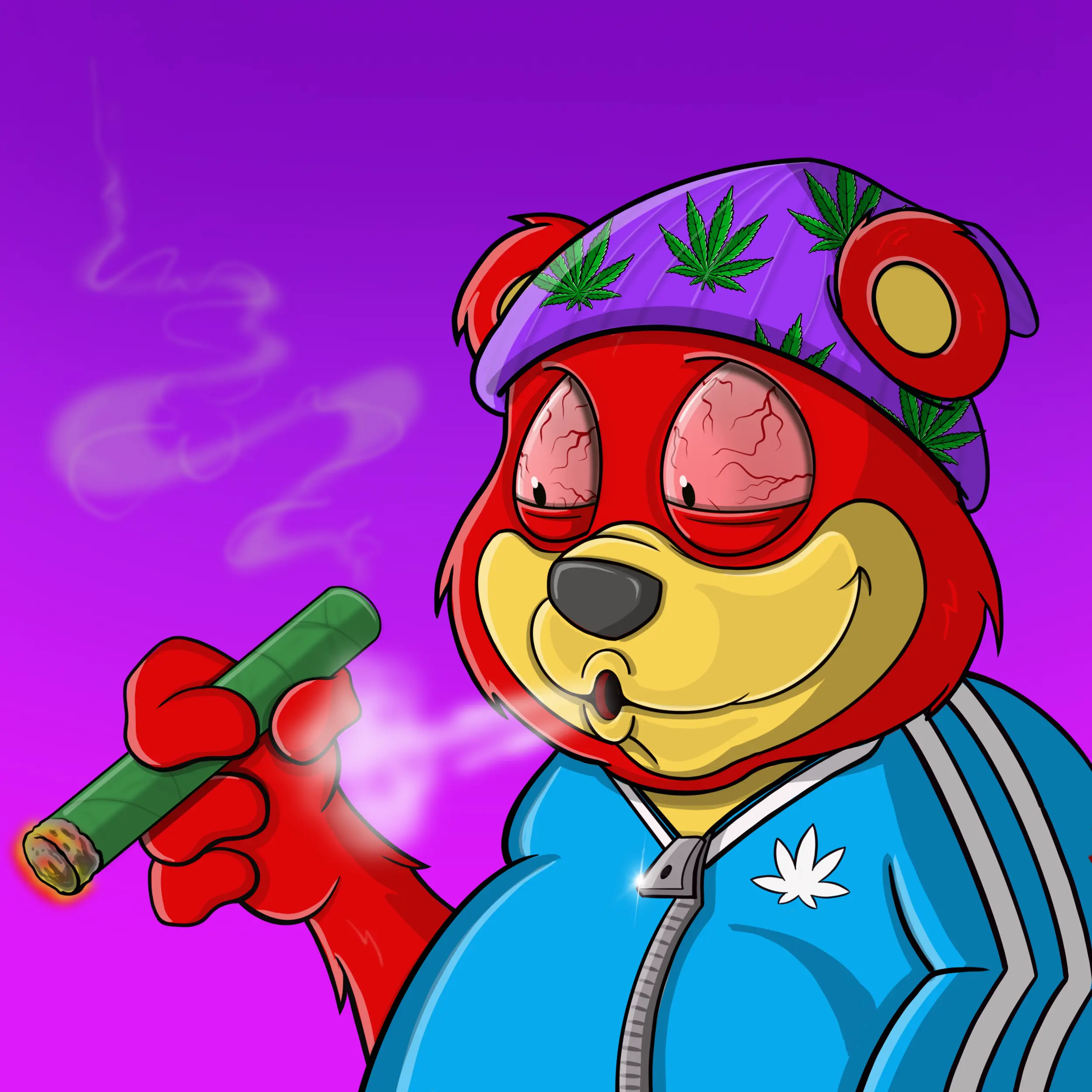 Burnin Bears #671 NFT on Algorand