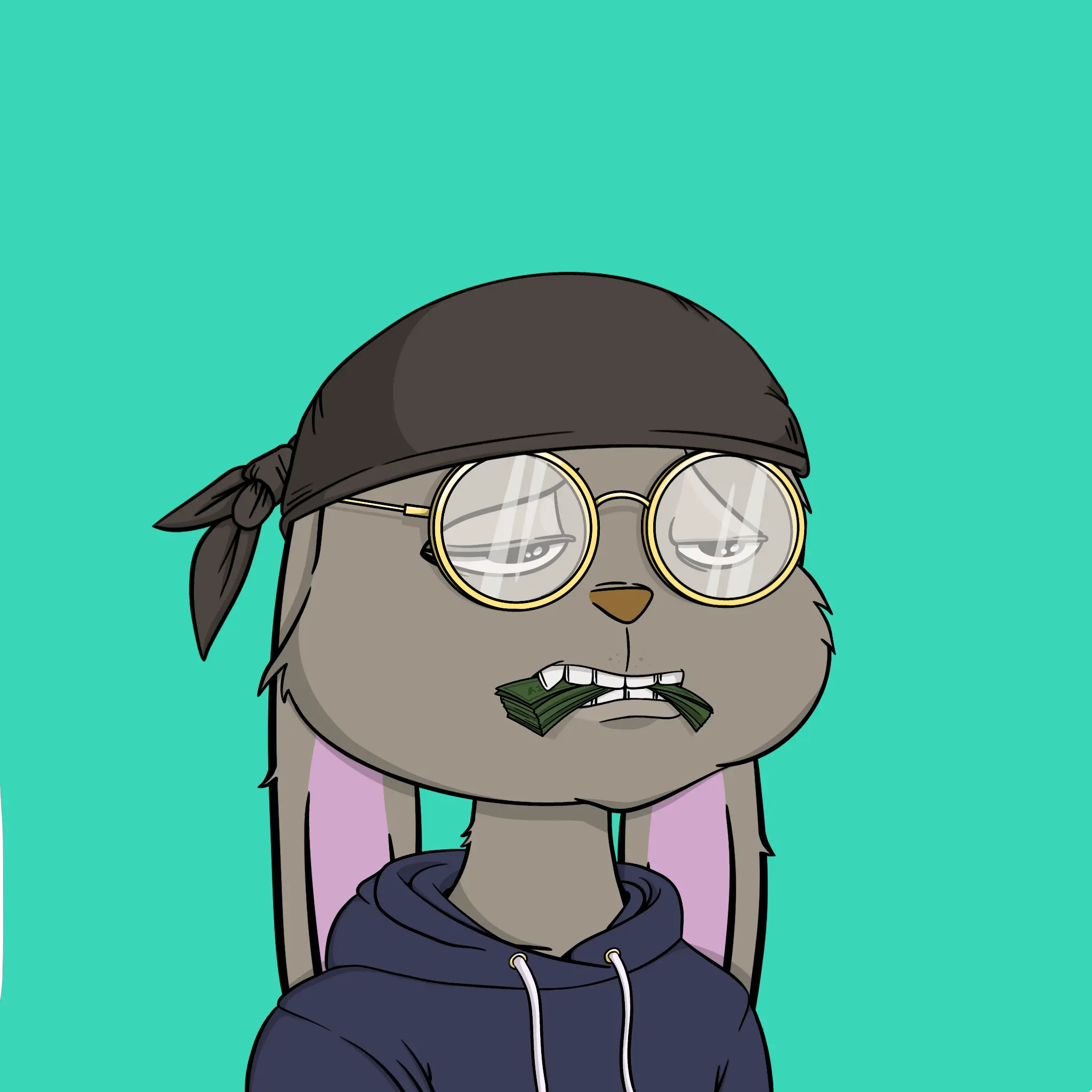 Bad Bunny Society #3033 NFT on Algorand