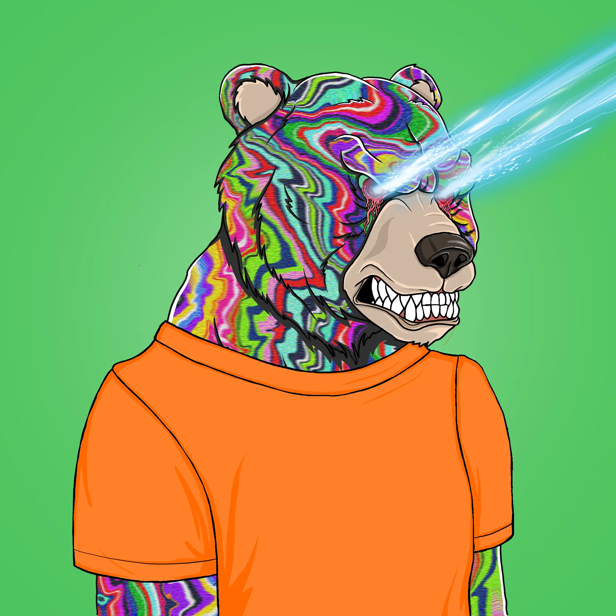Mad Bears #177 NFT on Algorand