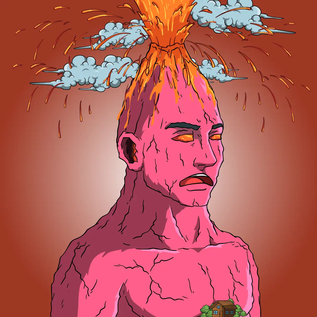 Volcano Boyz #357 NFT on Algorand