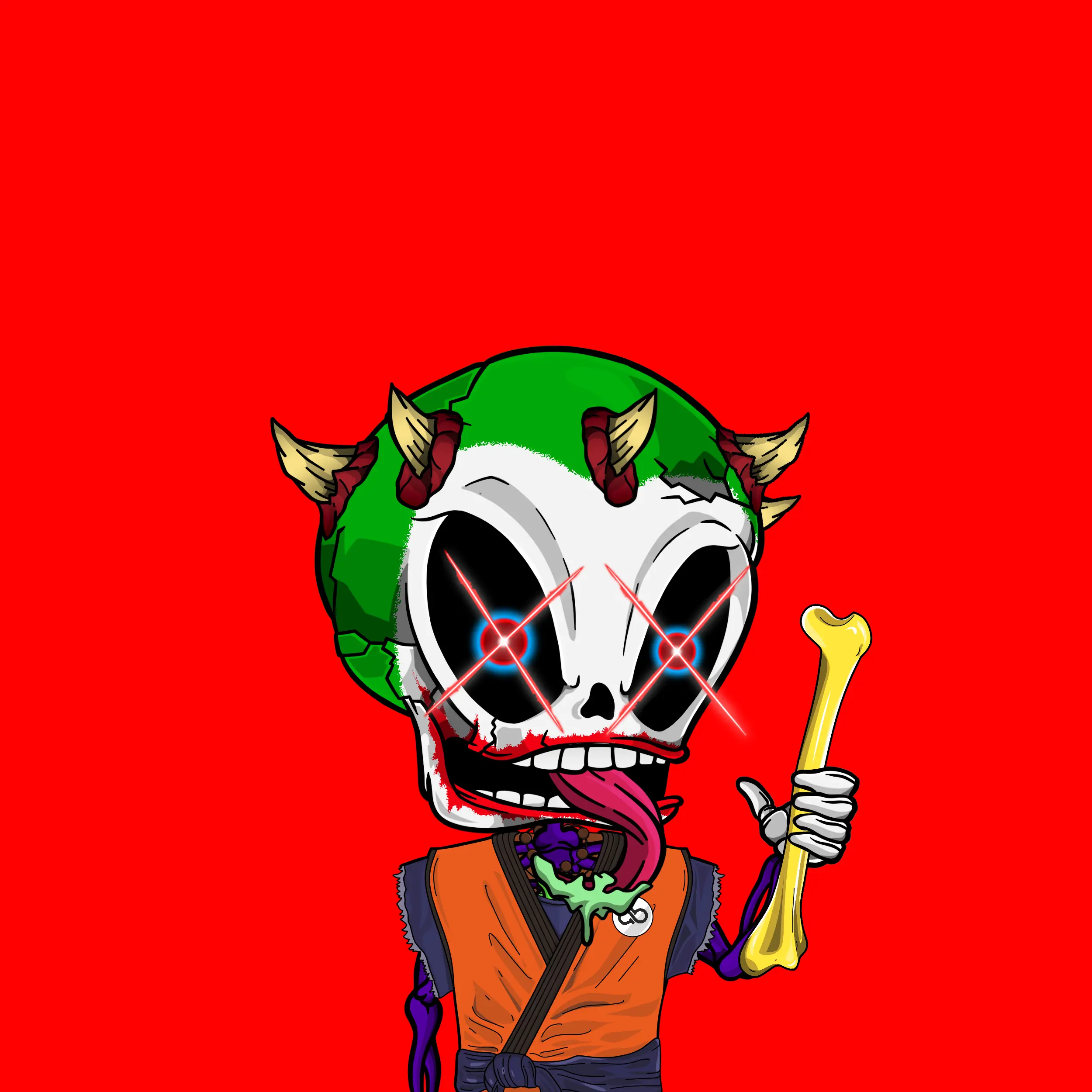 BoneBuddies #1291 NFT on Algorand