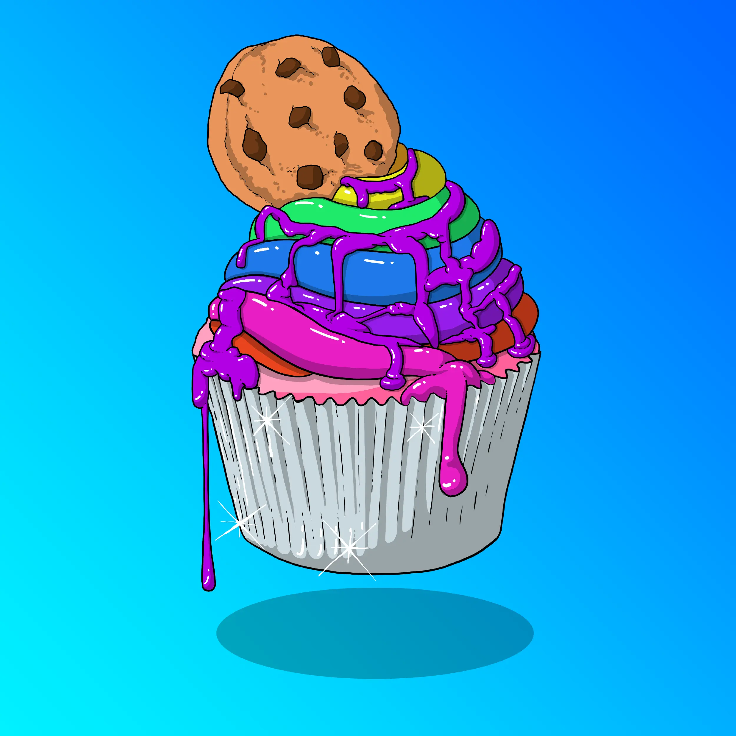 Cupcakes #150 NFT on Algorand