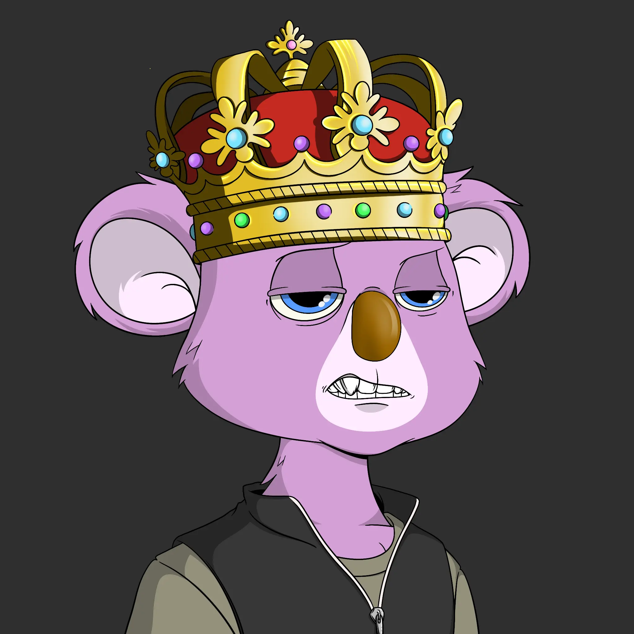 Bad Koala Society #1667 NFT on Algorand