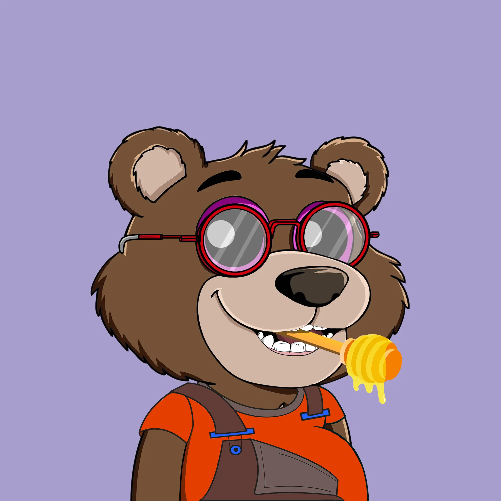 Gluttonous Bears #589 NFT on Algorand