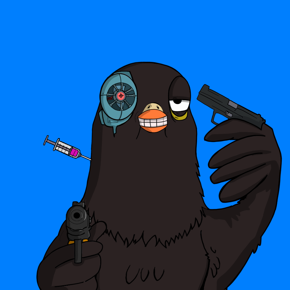 Ghetto Pigeons #0045 NFT on Algorand