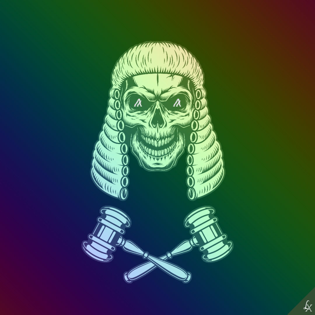 Linx Judge Skull #020 NFT on Algorand