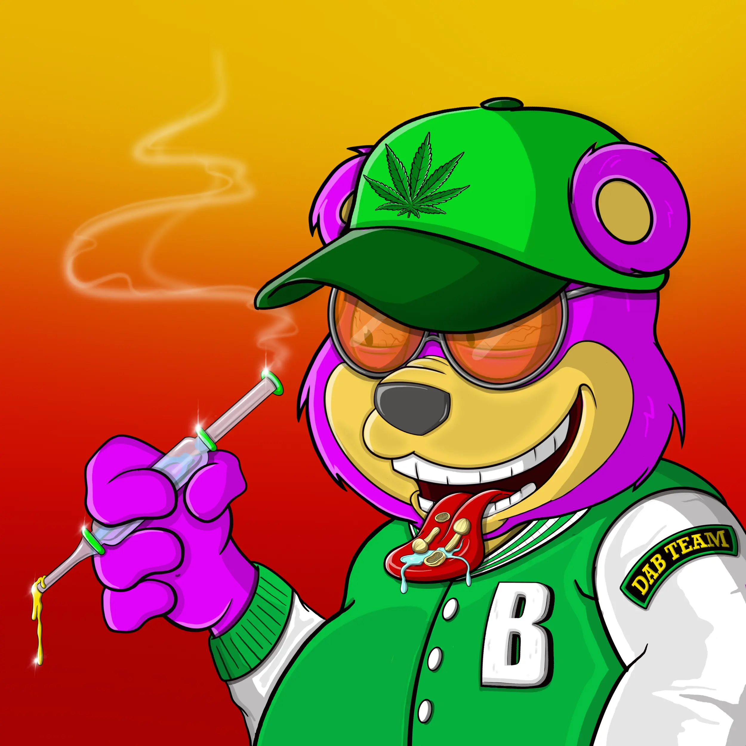 Burnin Bears #591 NFT on Algorand