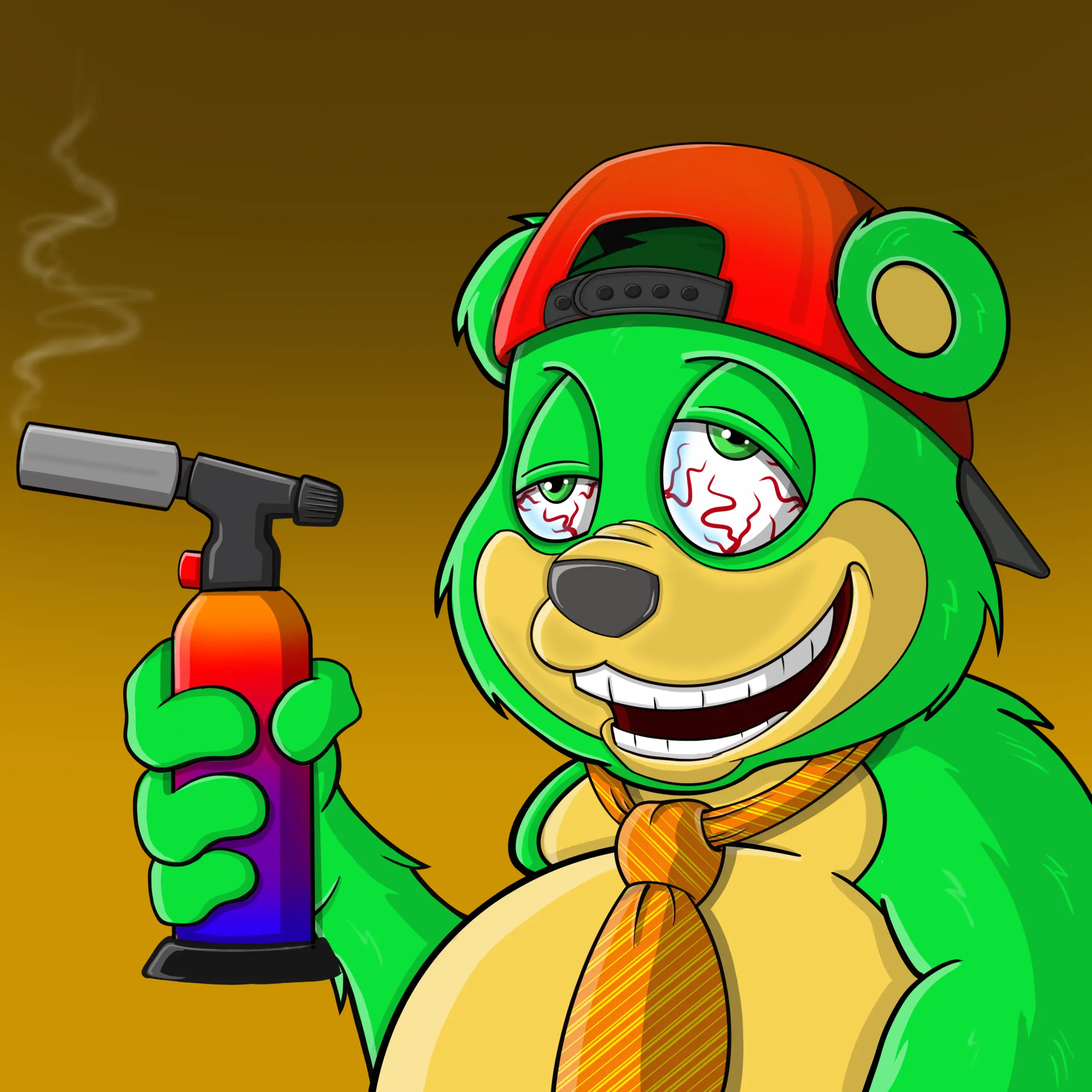 Burnin Bears #315 NFT on Algorand