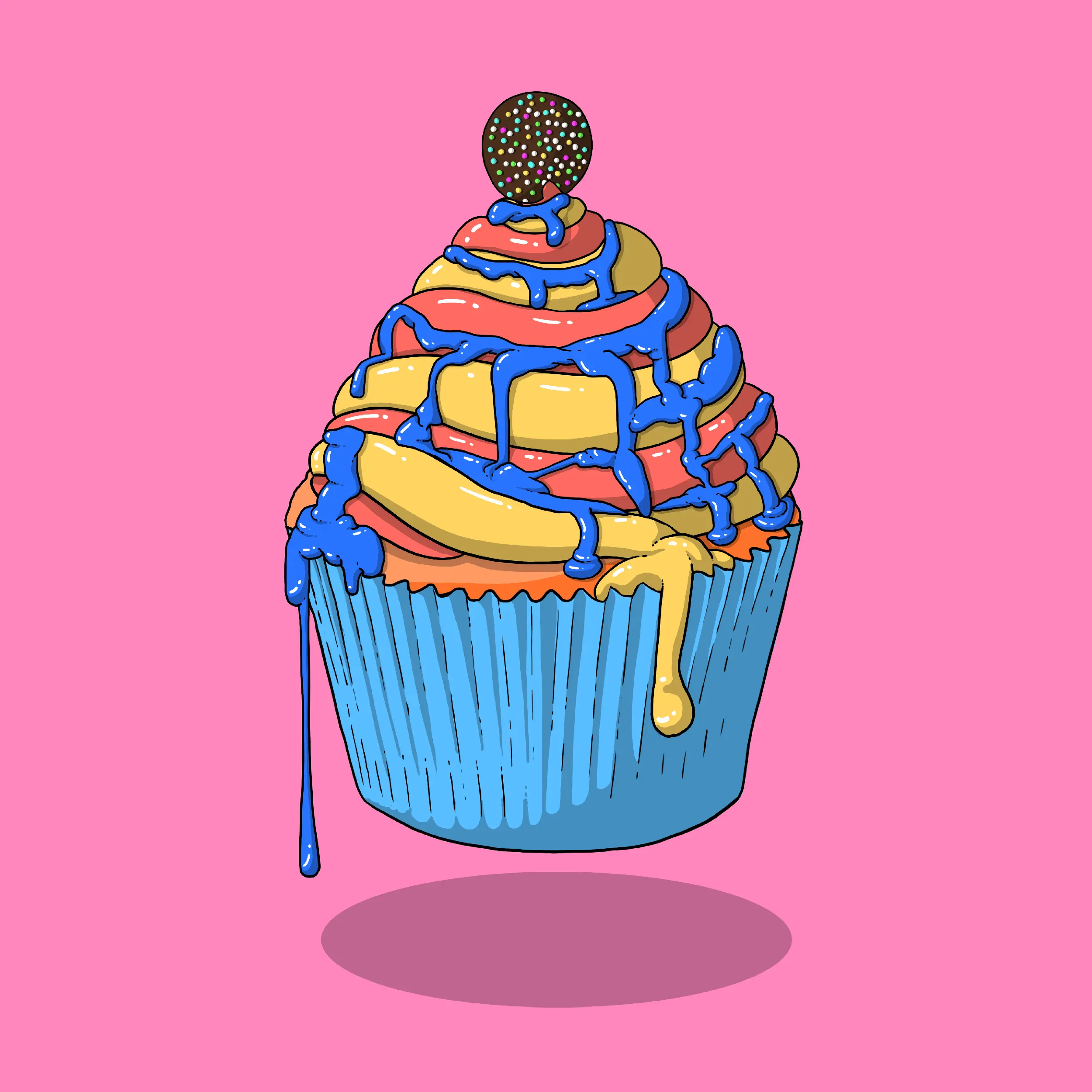 Cupcakes #157 NFT on Algorand