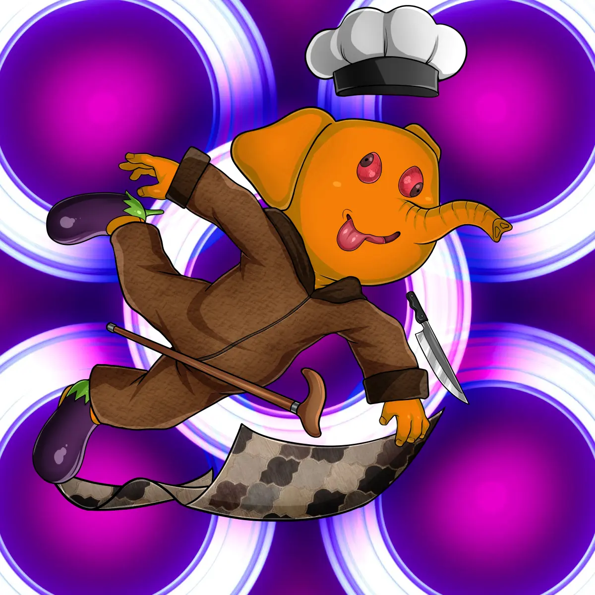 Rug Friends  #6442 NFT on Algorand