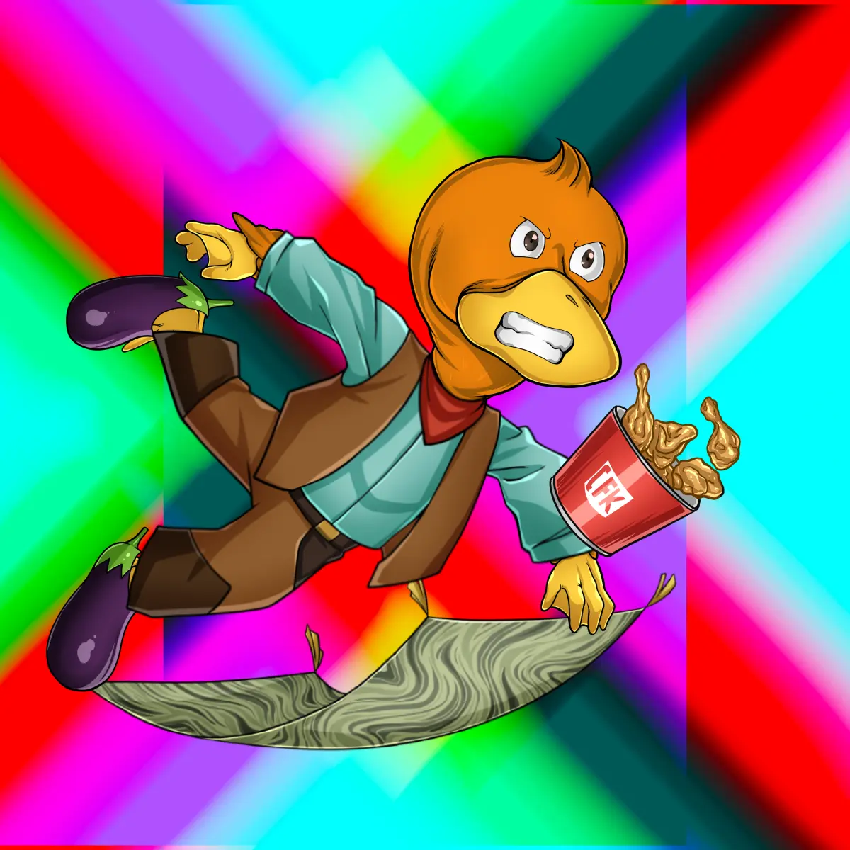 Rug Friends  #2737 NFT on Algorand