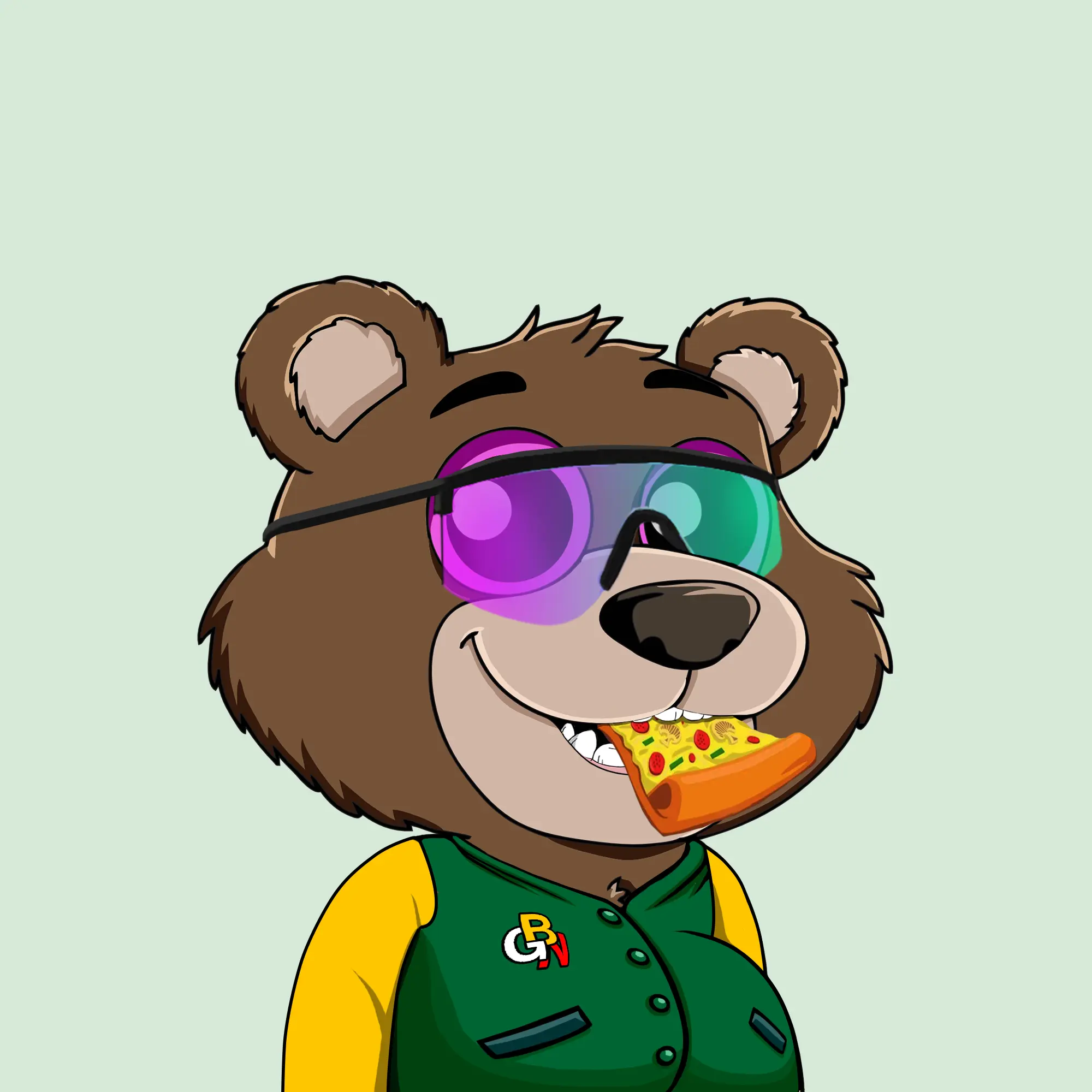 Gluttonous Bears #429 NFT on Algorand