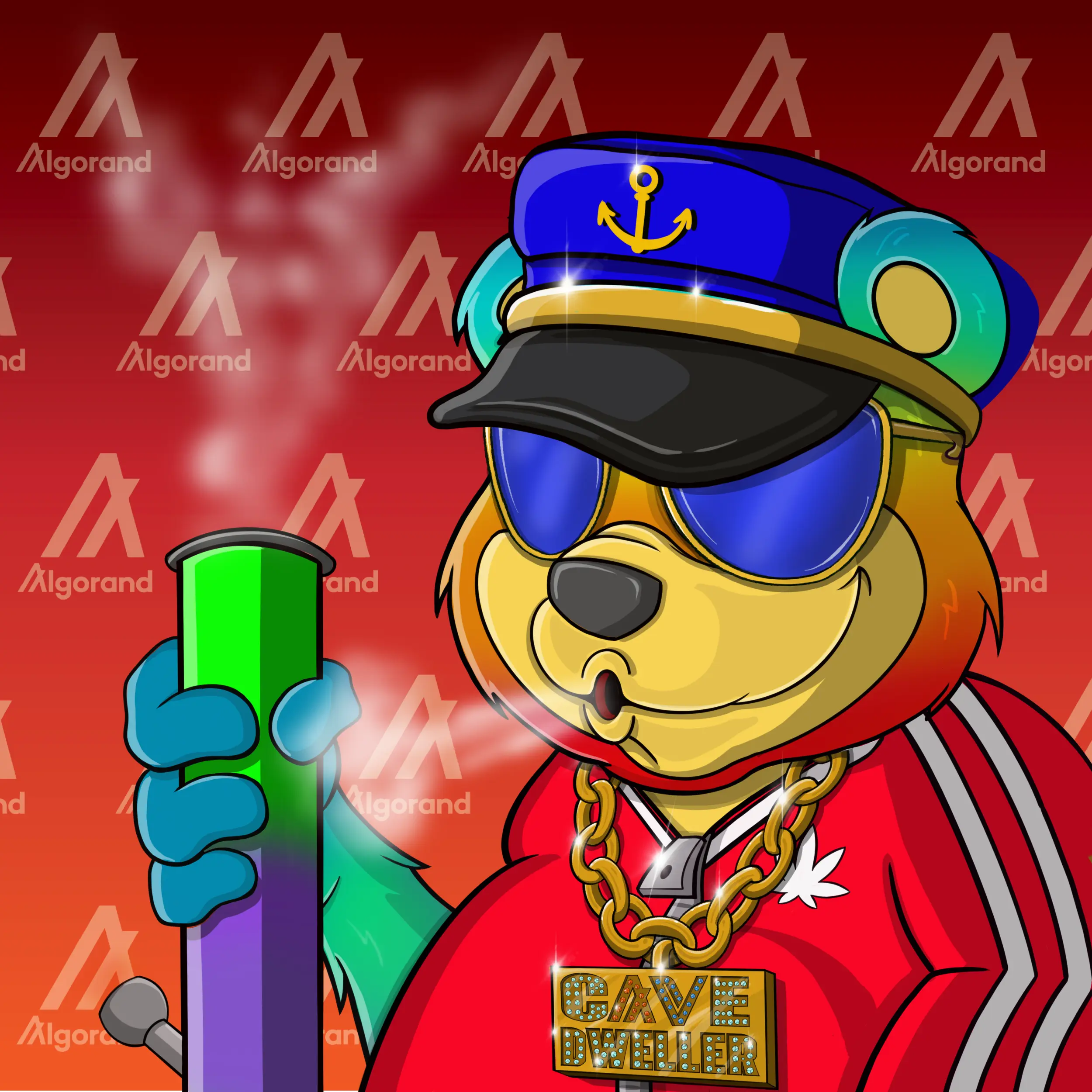 Burnin Bears #812 NFT on Algorand