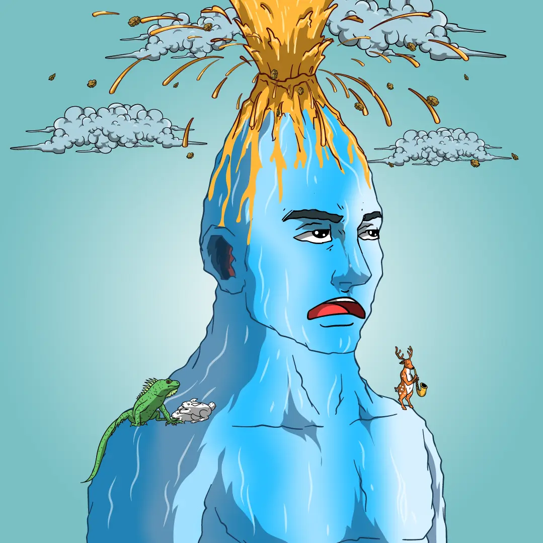 Volcano Boyz #1834 NFT on Algorand