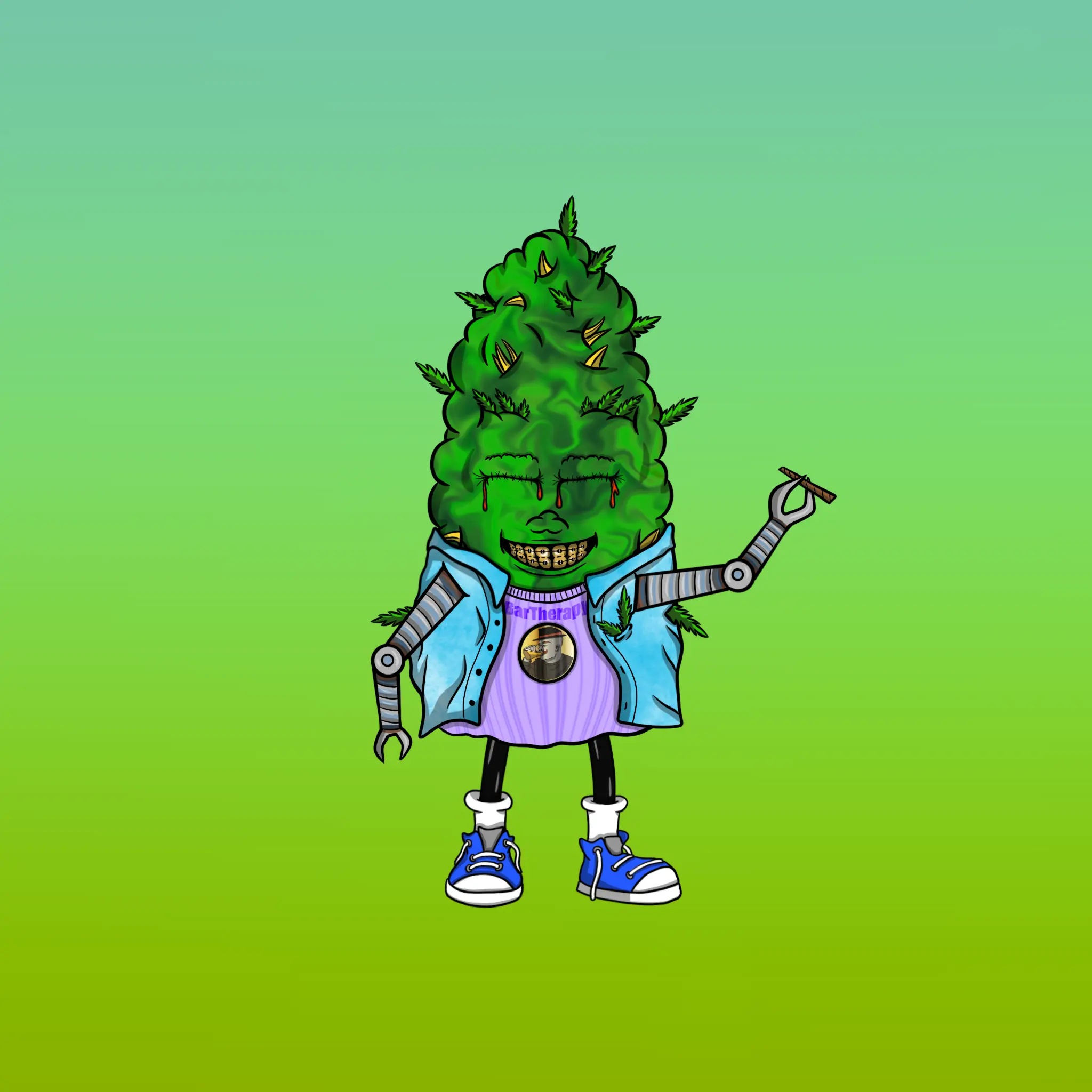 Blazing Budz #997 NFT on Algorand