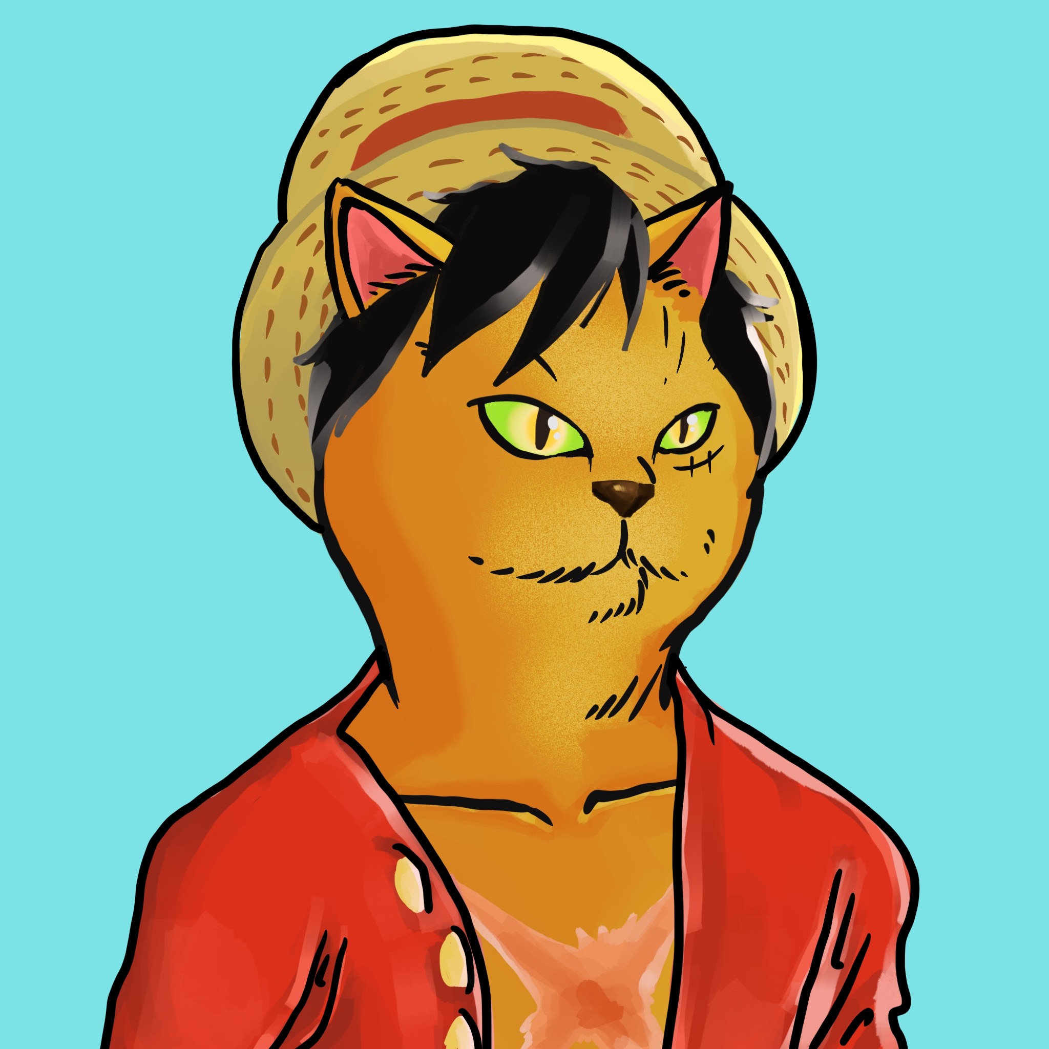 Dope Cat#0010 NFT on Algorand