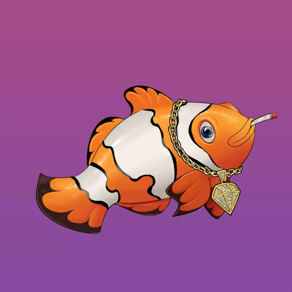 Clown Fish #389 NFT on Algorand