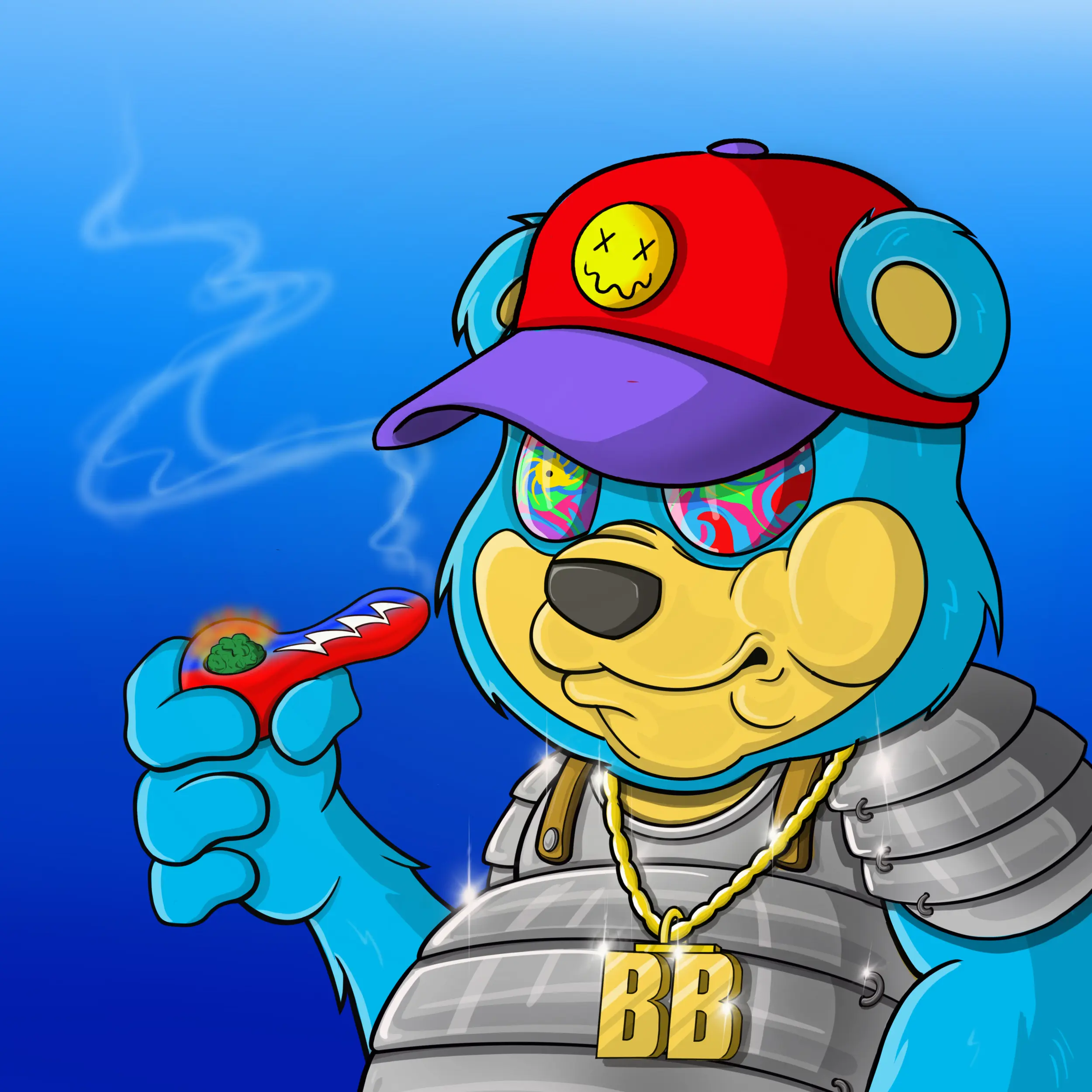 Burnin Bears #1945 NFT on Algorand