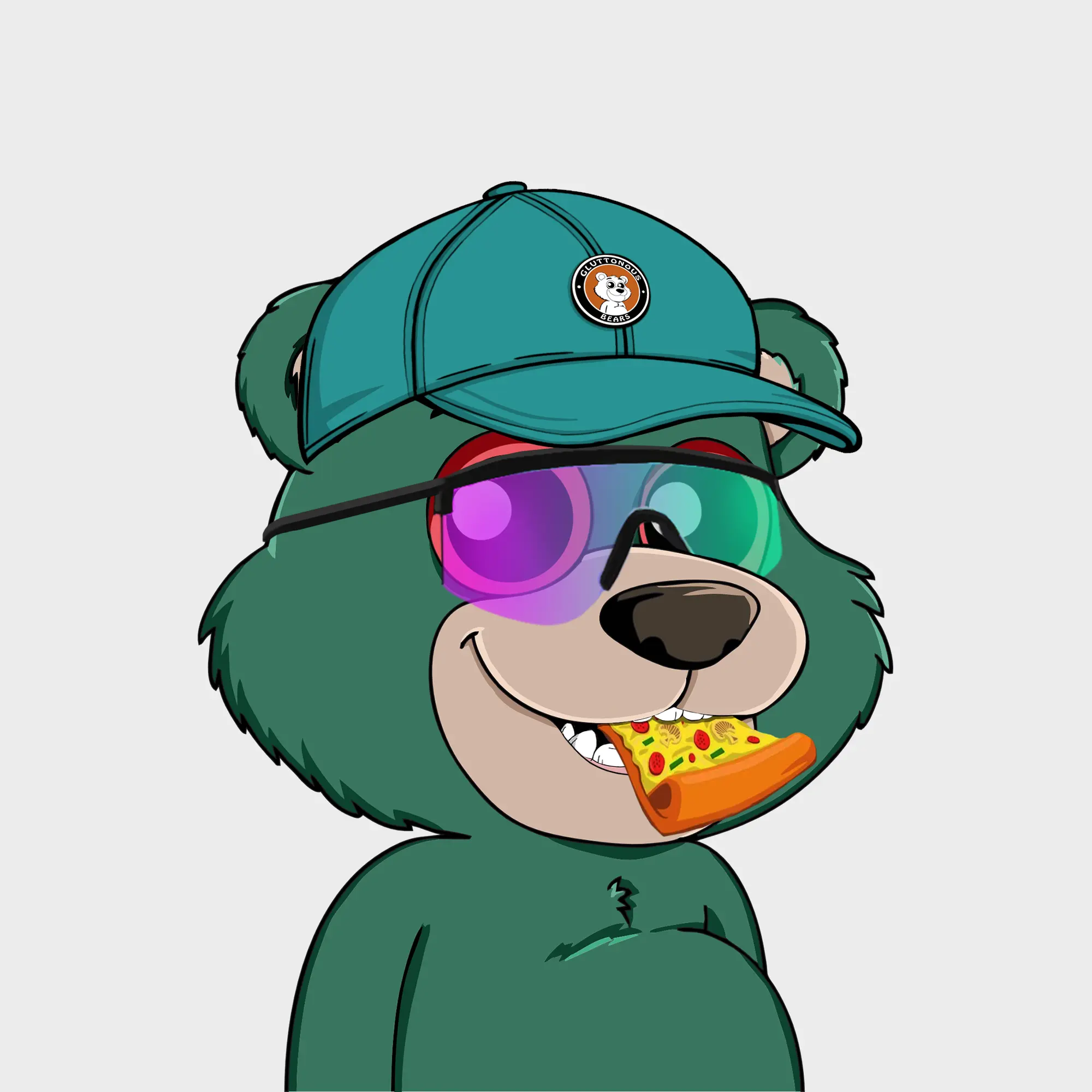 Gluttonous Bears #248 NFT on Algorand