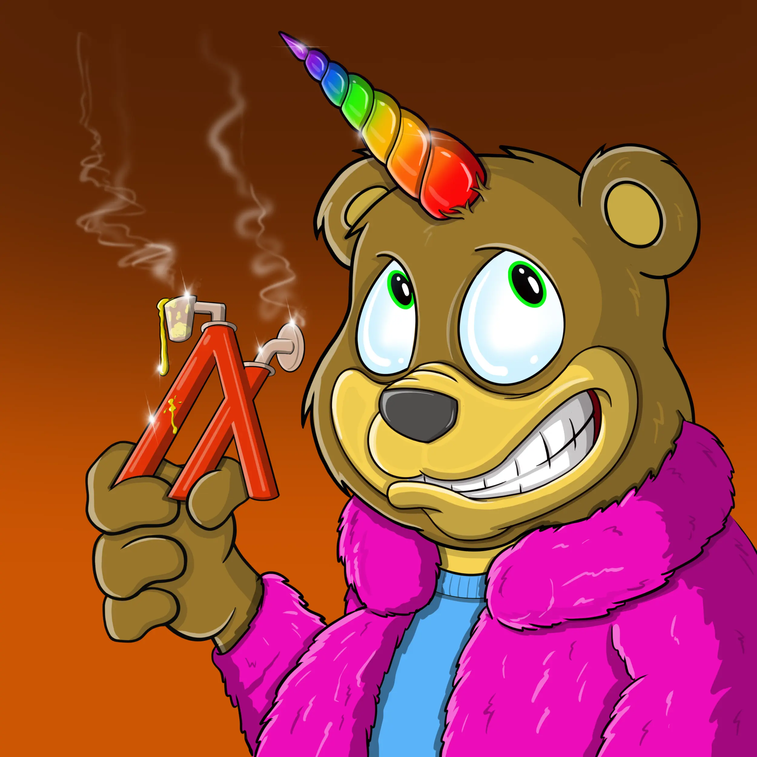 Burnin Bears #149 NFT on Algorand
