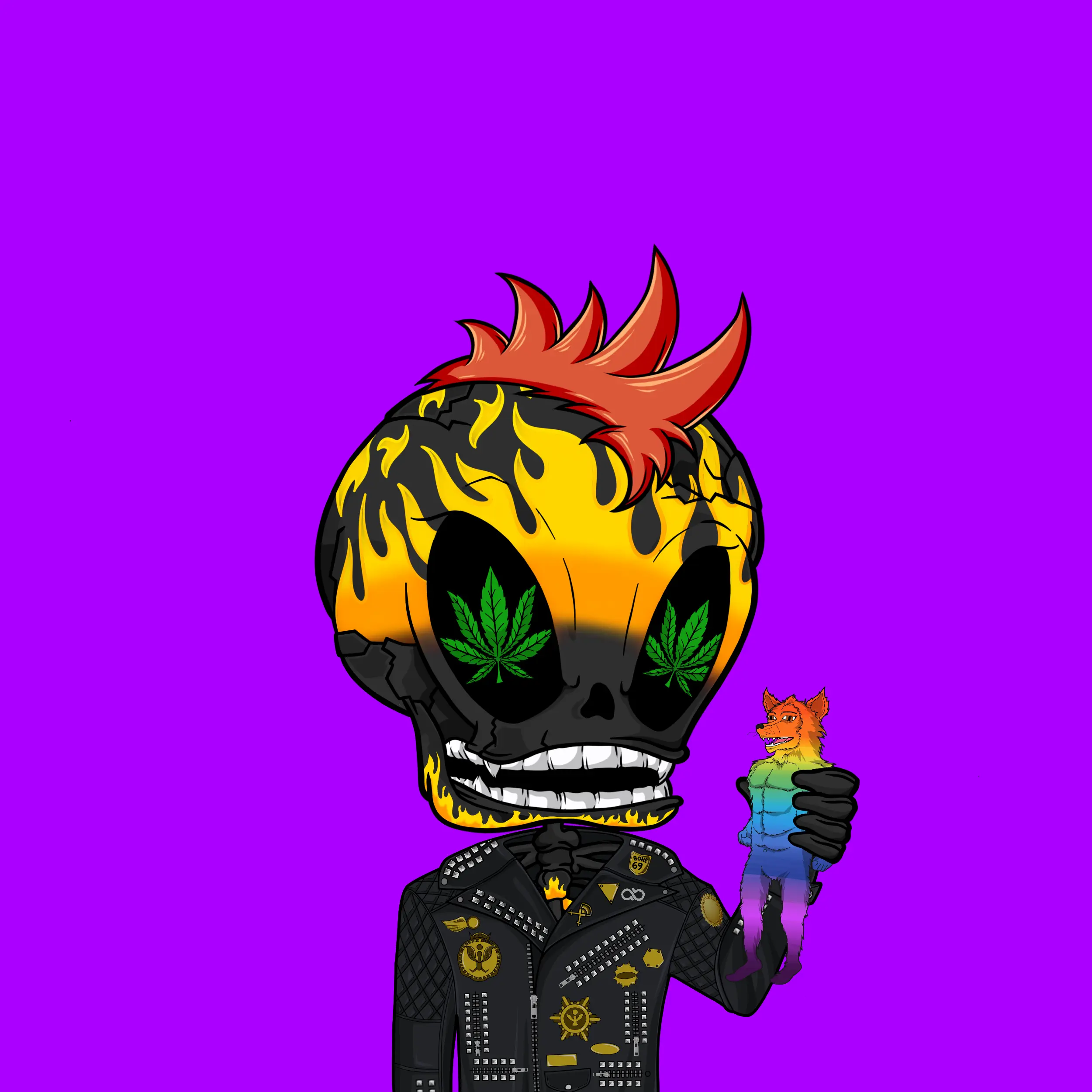 BoneBuddies #1476 NFT on Algorand