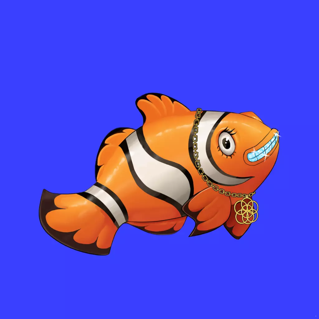 Clown Fish #418 NFT on Algorand