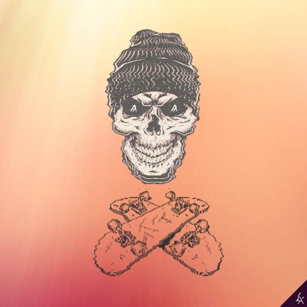 An image of Linx Skate Skull #003