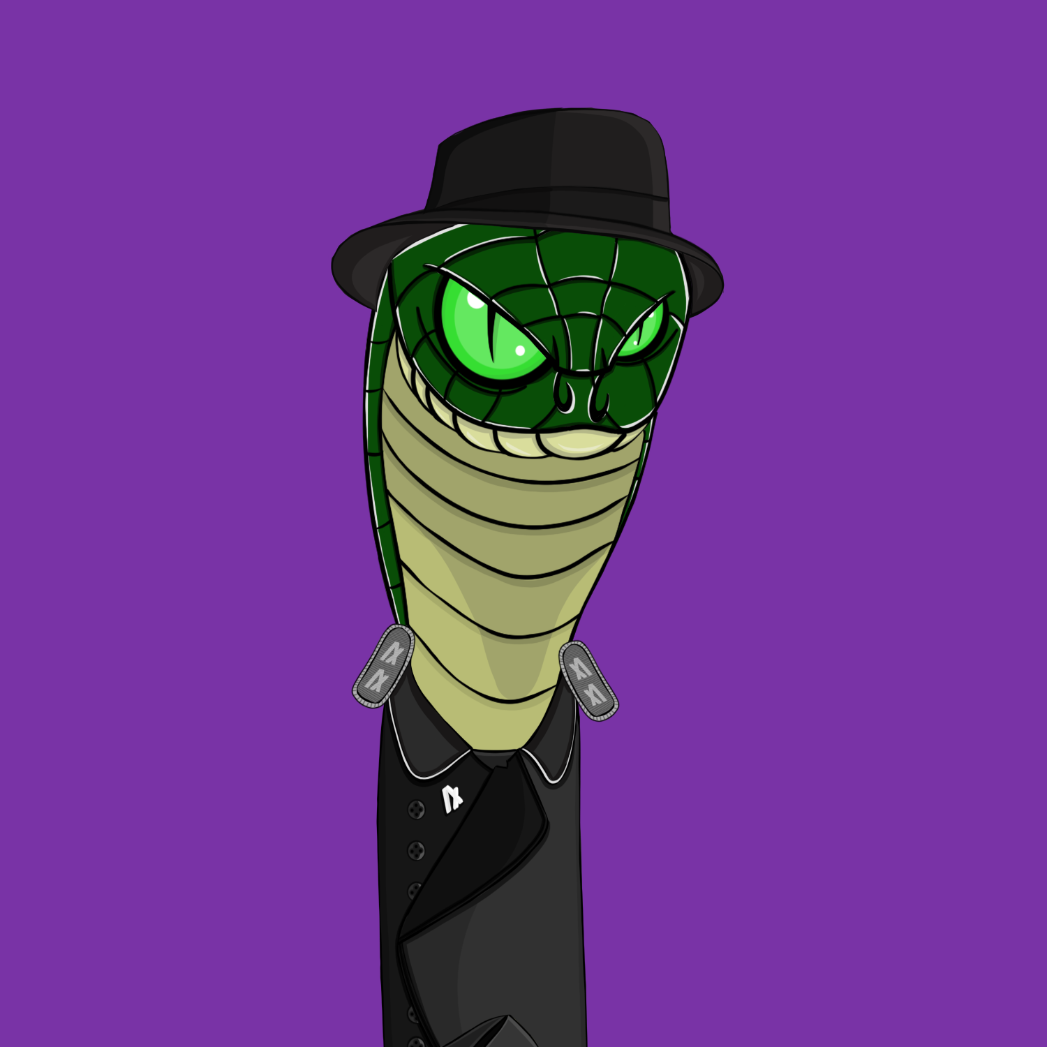 The Snake Cartel #240 NFT on Algorand