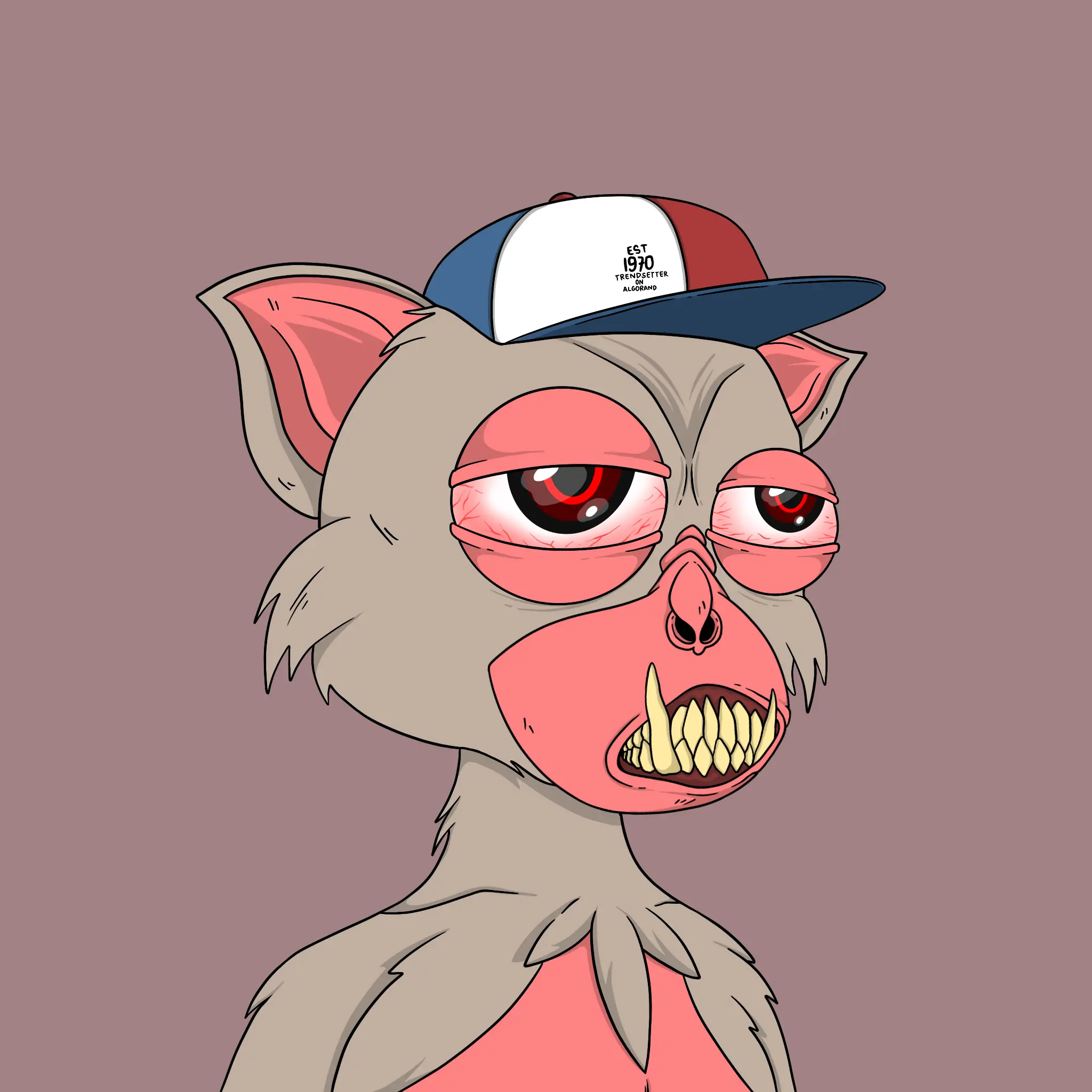 Trendy Tarsier #1525 NFT on Algorand