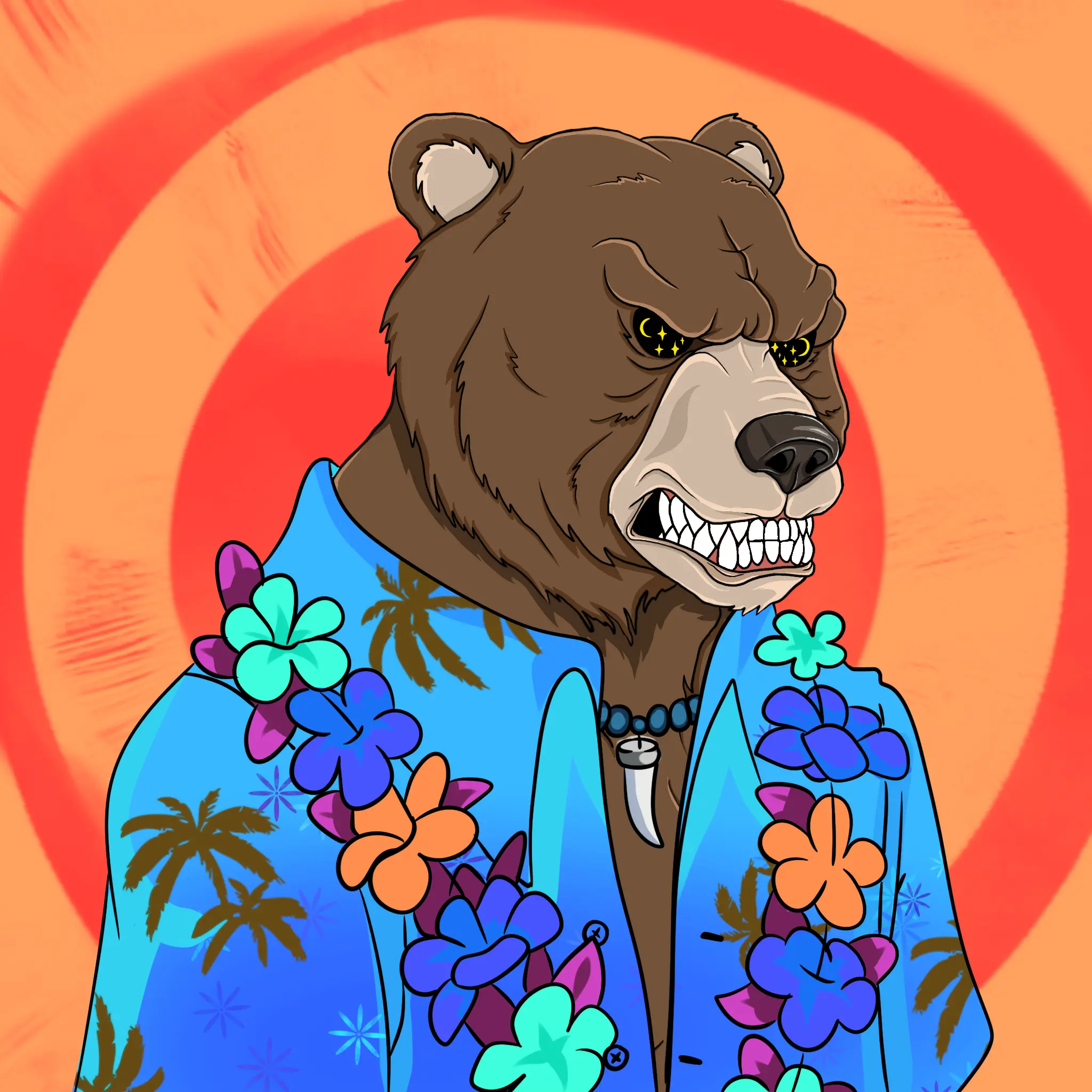 Mad Bears #2038 NFT on Algorand