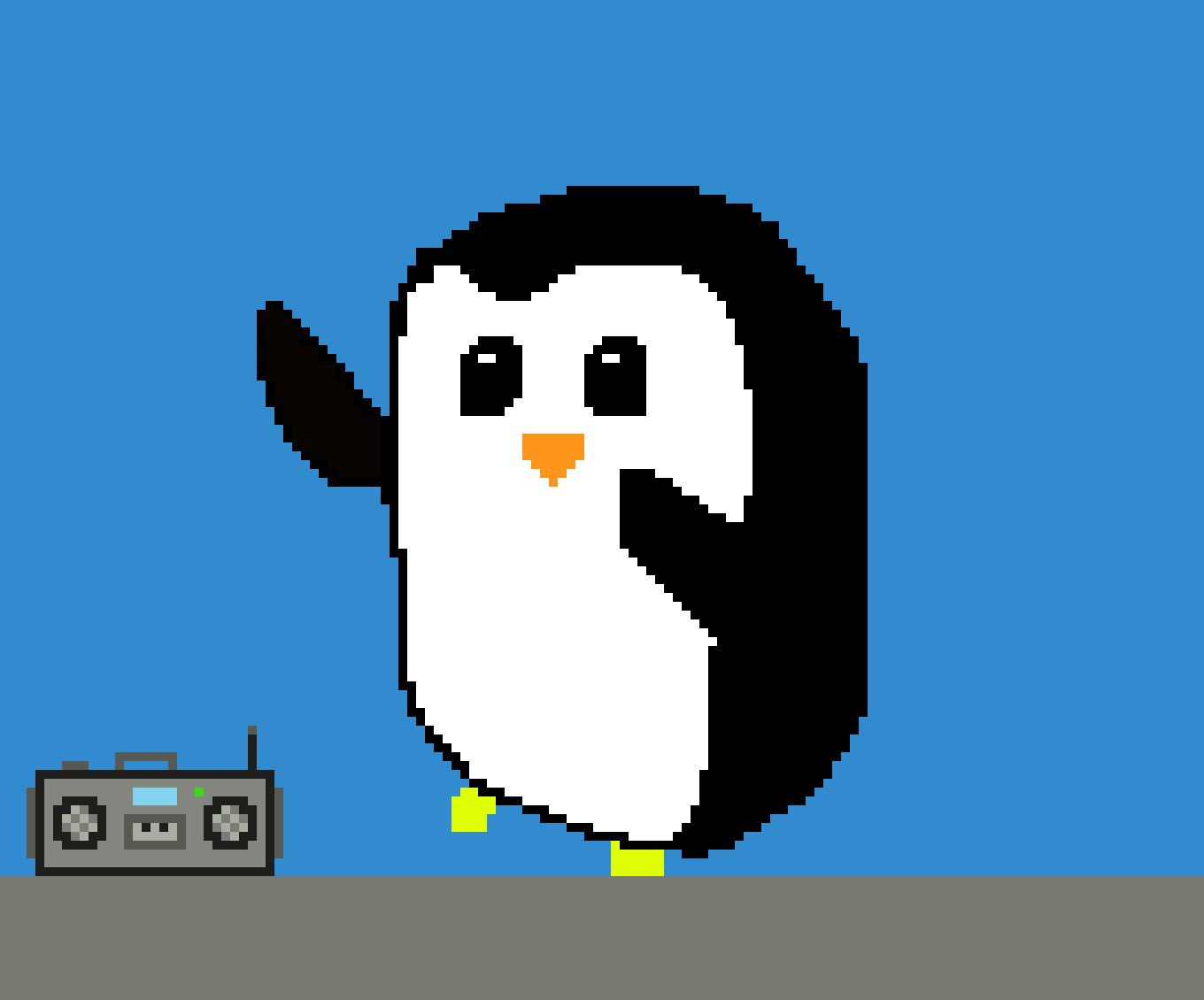 The Algo Penguins #4 - 1/1 NFT on Algorand
