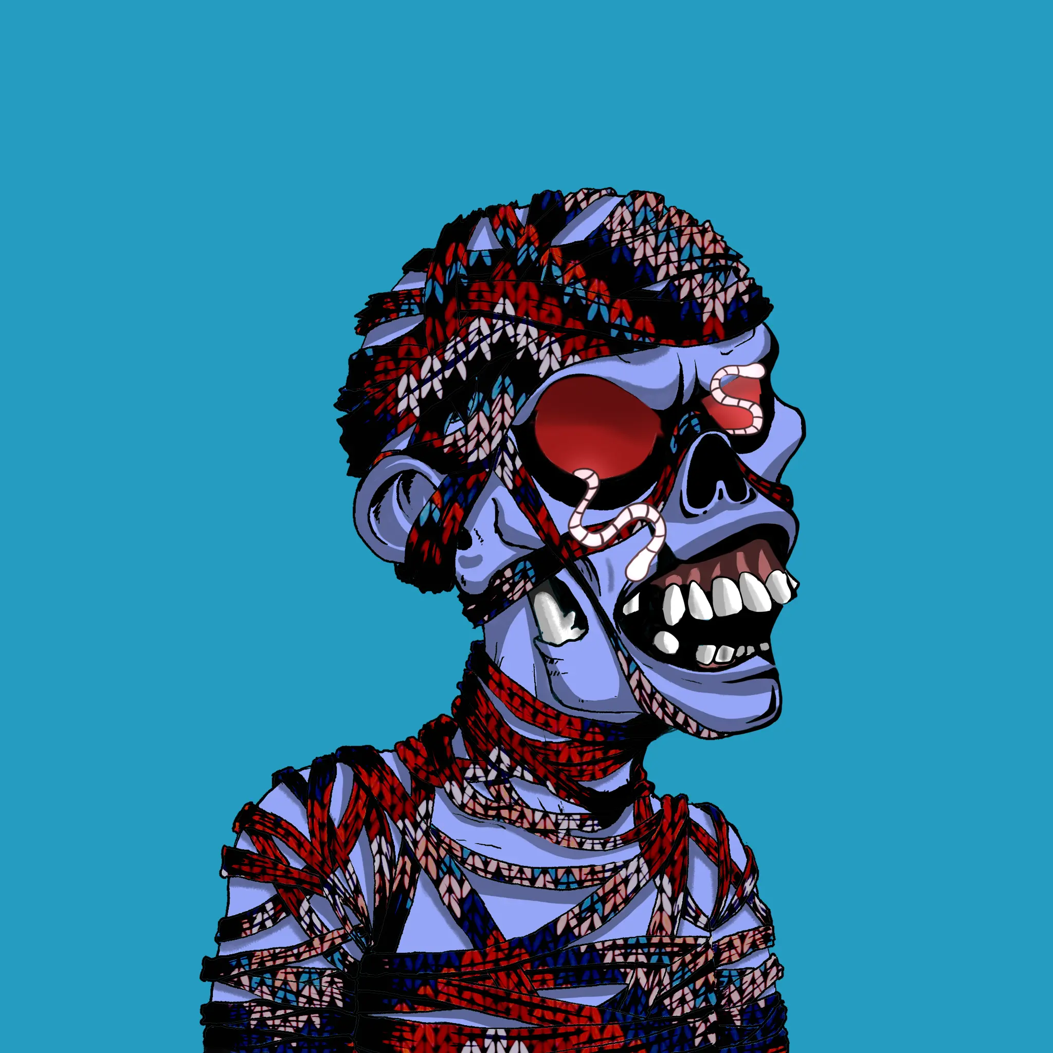 Algo Mummy #1864 NFT on Algorand