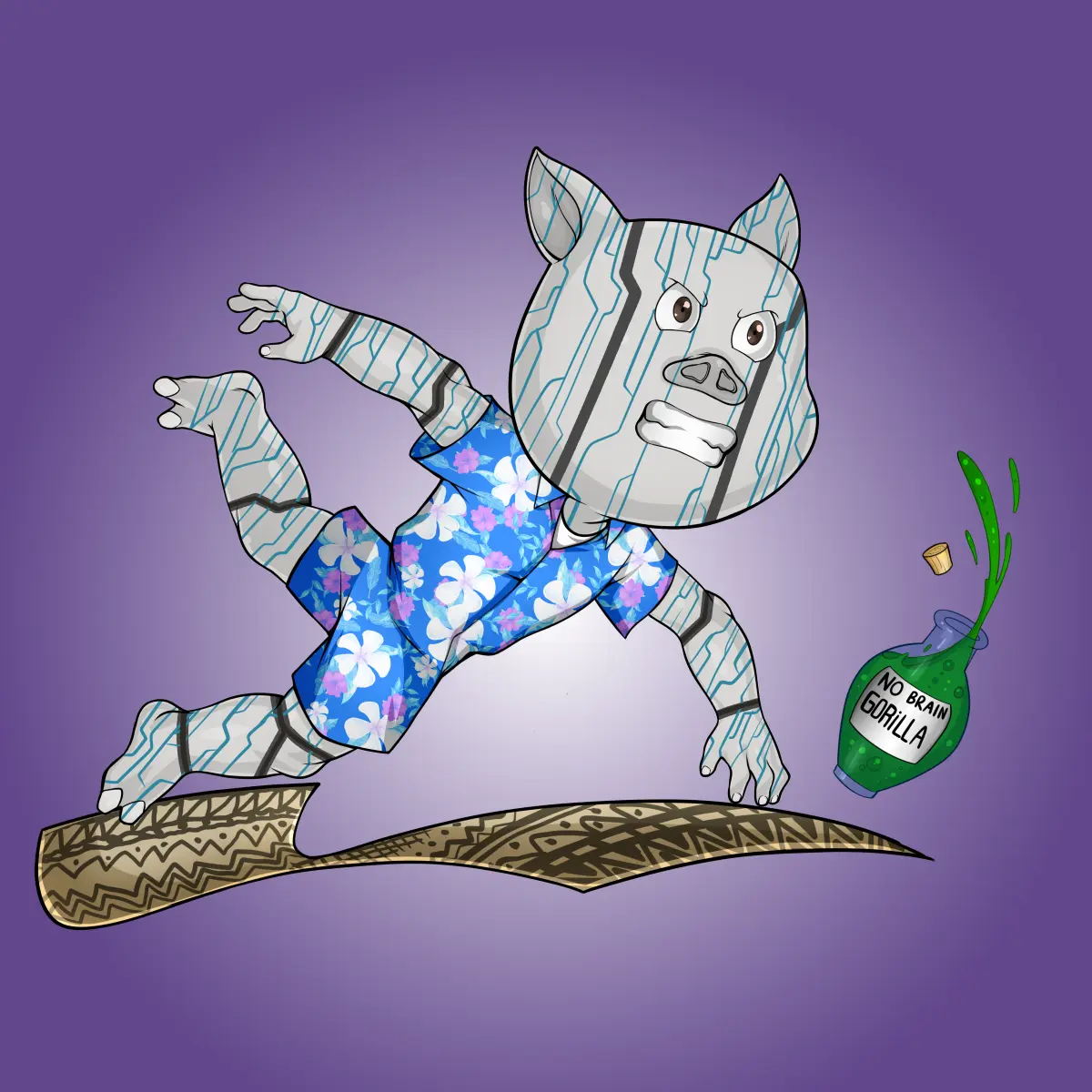 Rug Friends  #5240 NFT on Algorand