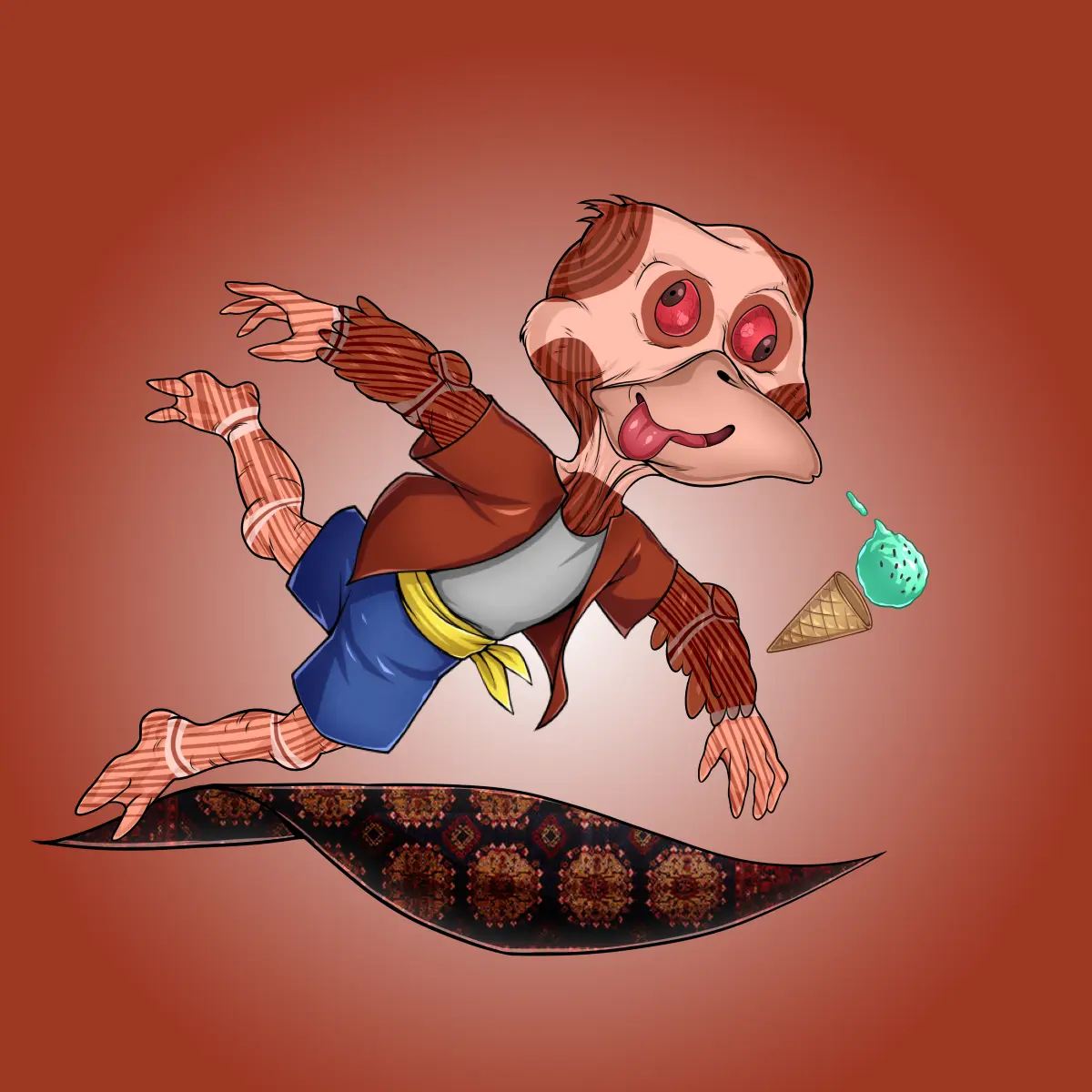 Rug Friends  #2431 NFT on Algorand