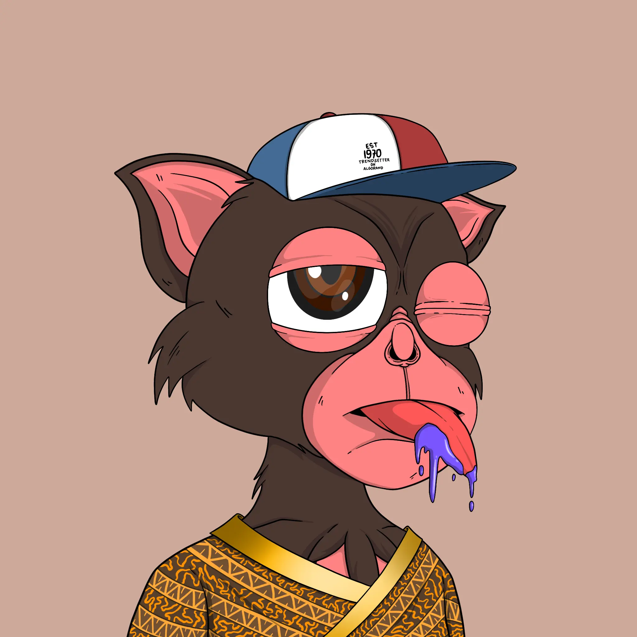 Trendy Tarsier #238 NFT on Algorand