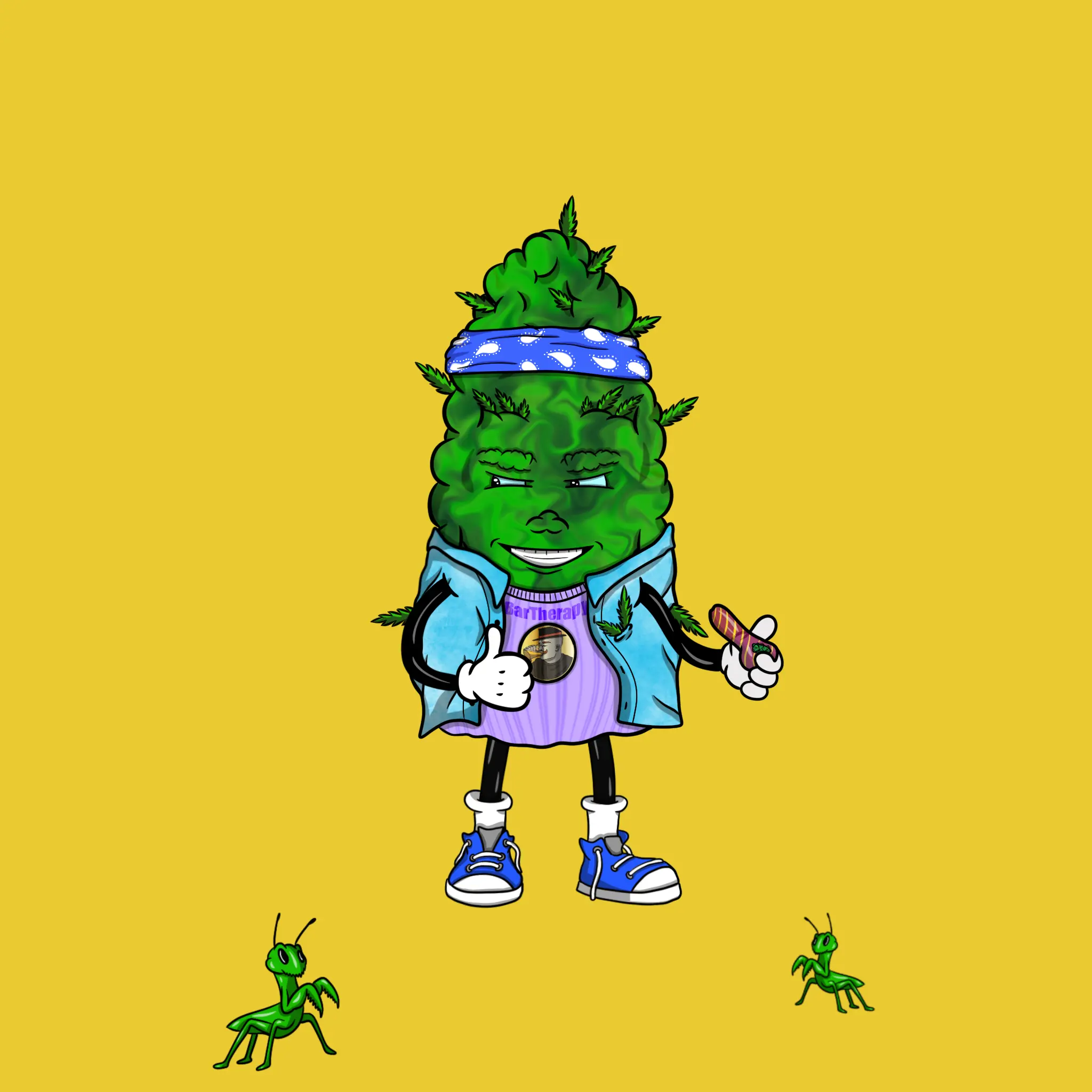Blazing Budz #871 NFT on Algorand