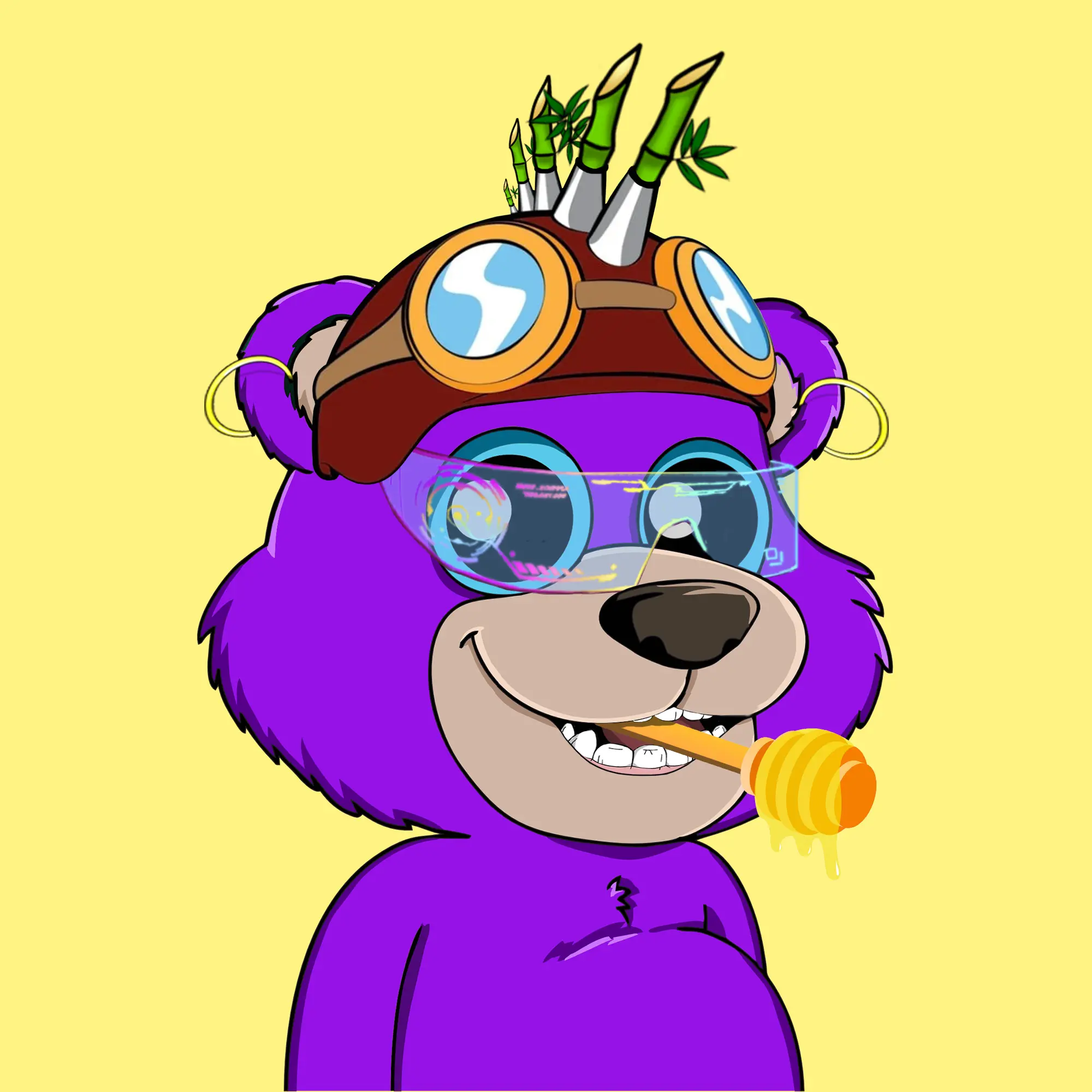 Gluttonous Bears #365 NFT on Algorand
