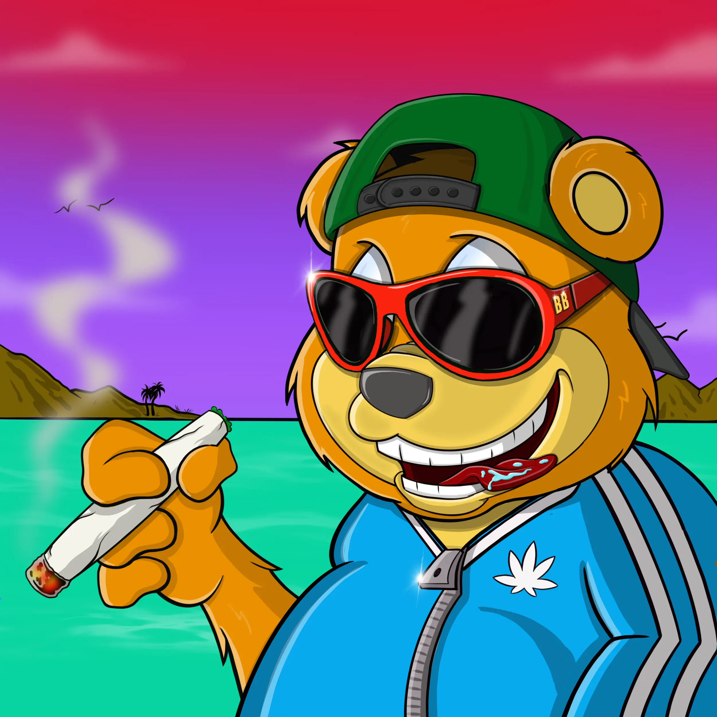 Burnin Bears #2074 NFT on Algorand