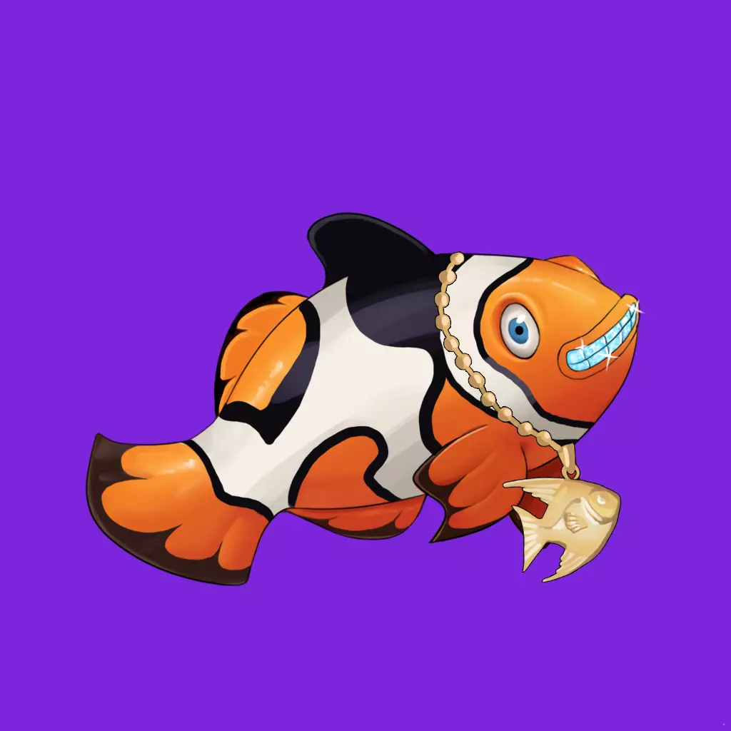 Clown Fish #228 NFT on Algorand