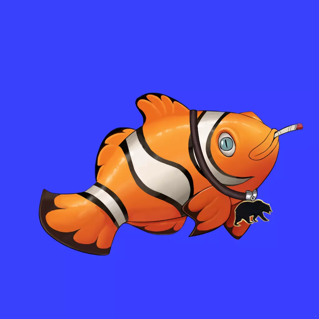 Clown Fish #378 NFT on Algorand