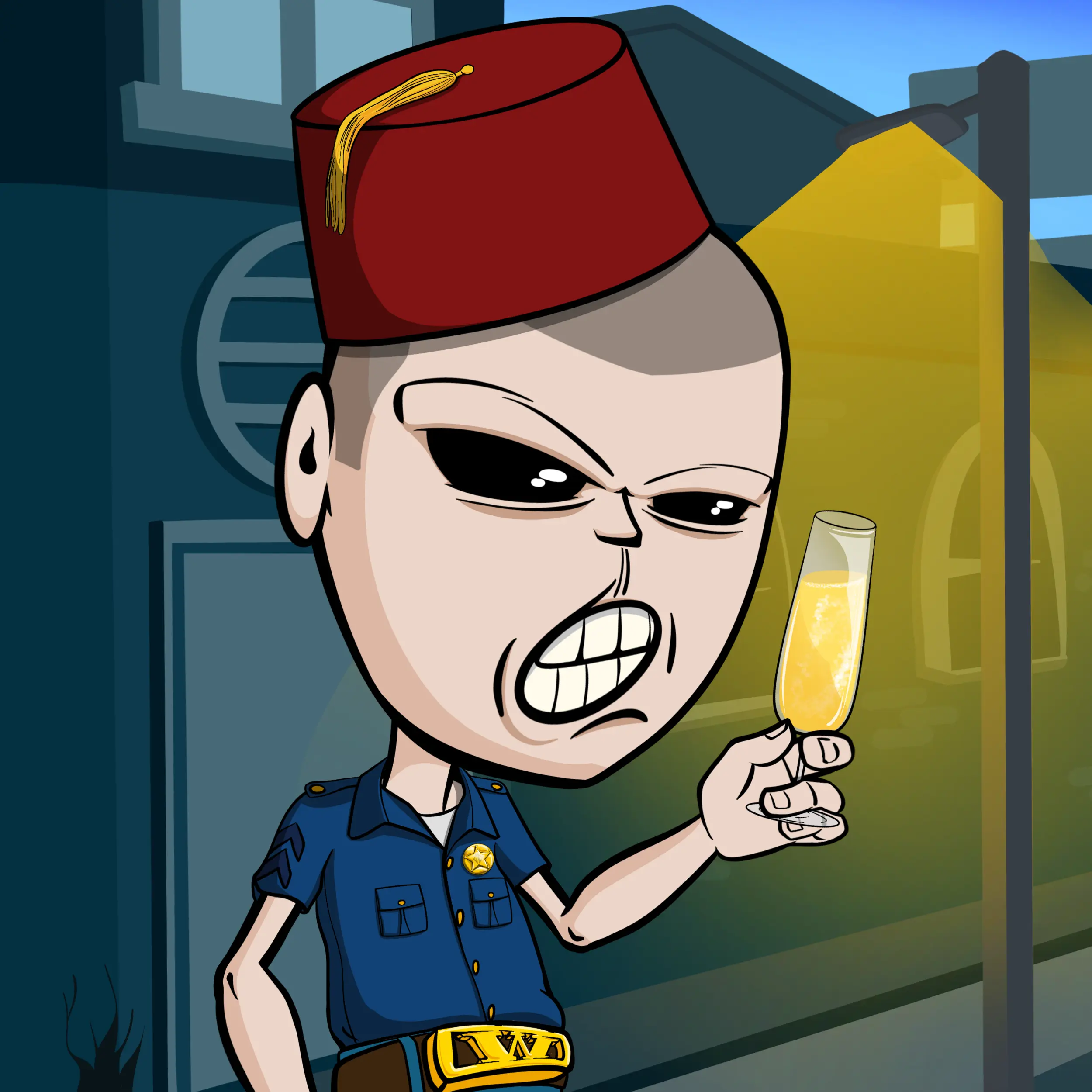 CoolCockGangs #775 NFT on Algorand