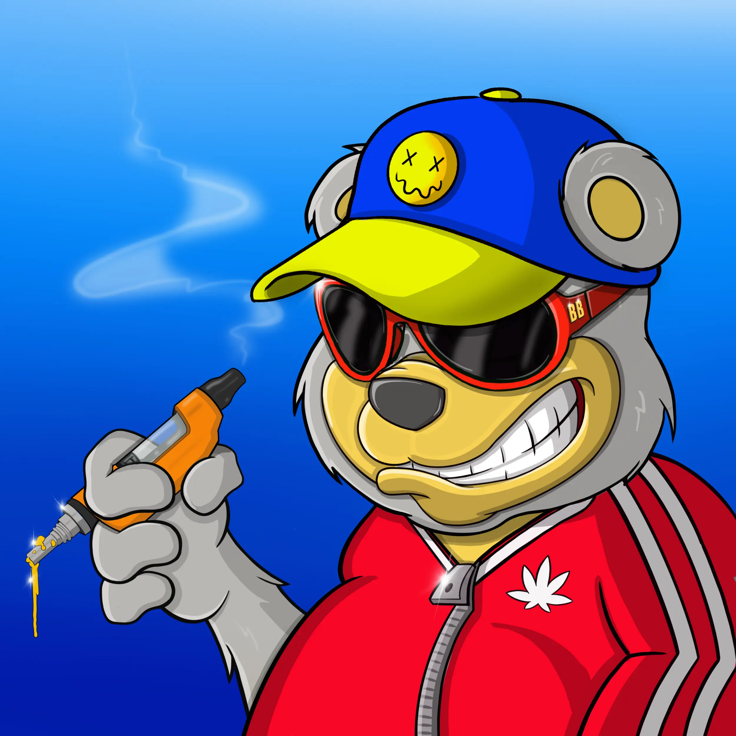 Burnin Bears #3011 NFT on Algorand