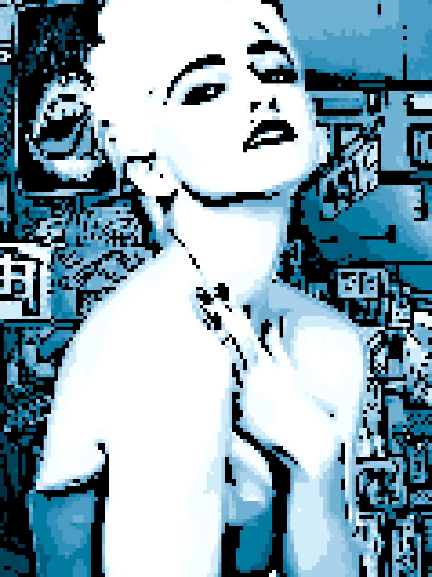 Pixel ART 009 Madonna Louise NFT on Algorand