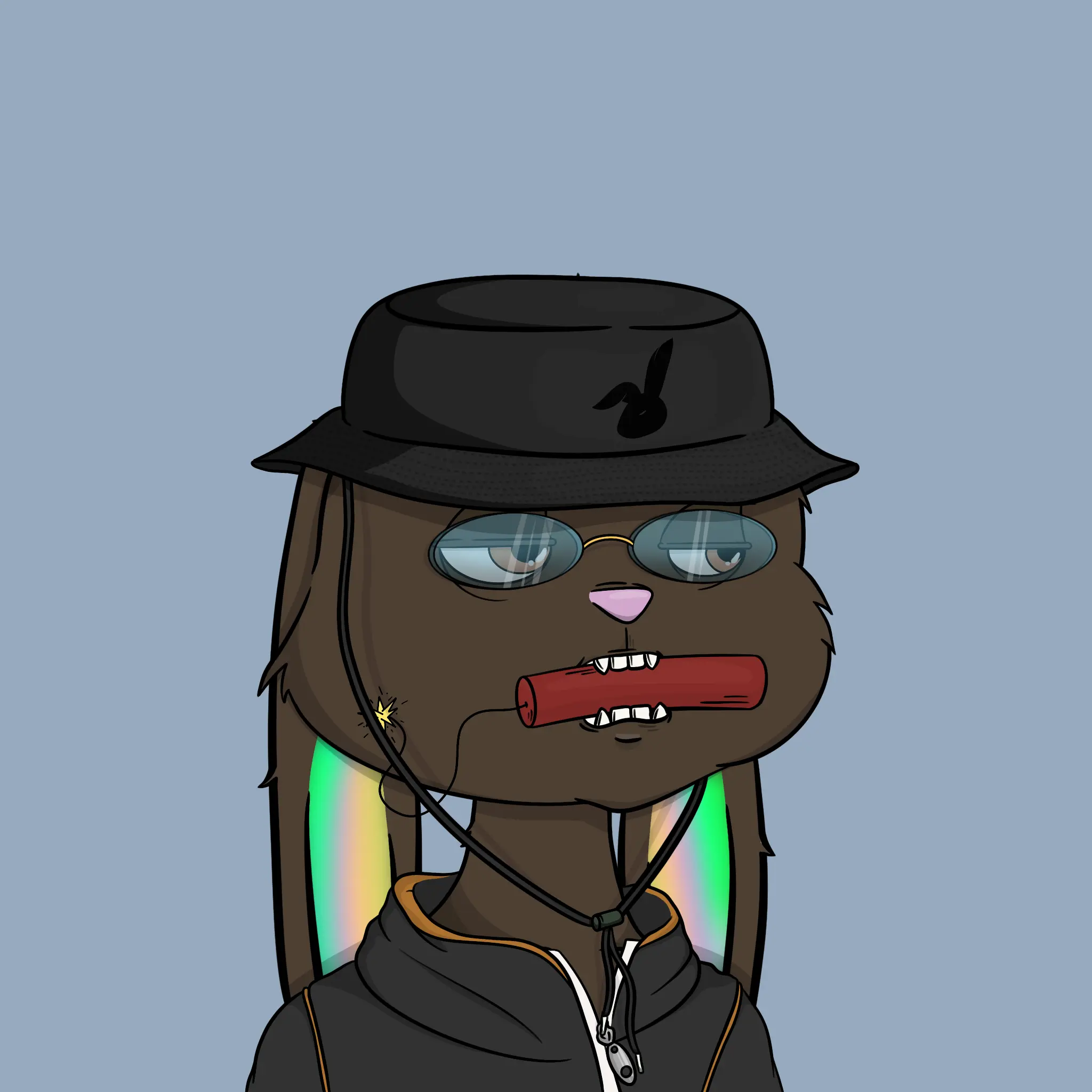 Bad Bunny Society #1491 NFT on Algorand