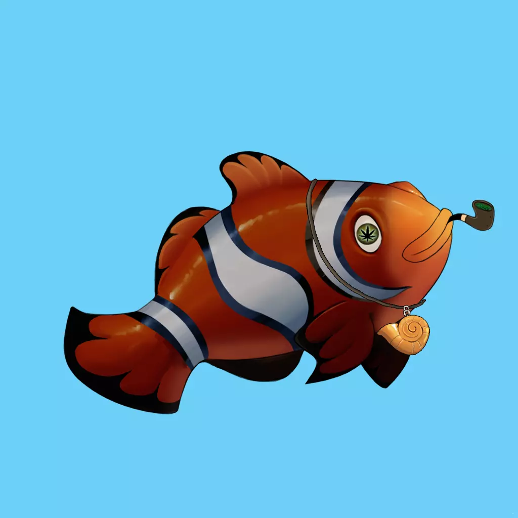 Clown Fish #212 NFT on Algorand