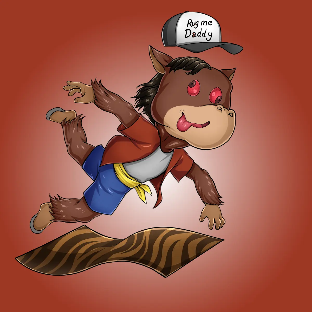 Rug Friends  #554 NFT on Algorand