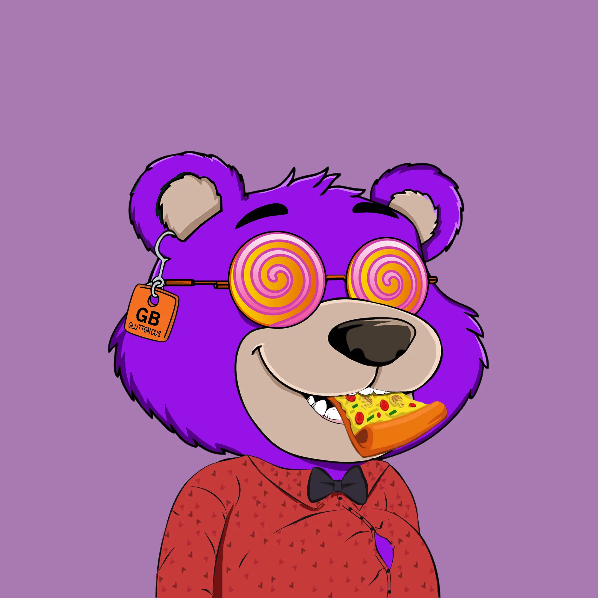 Gluttonous Bears #251 NFT on Algorand